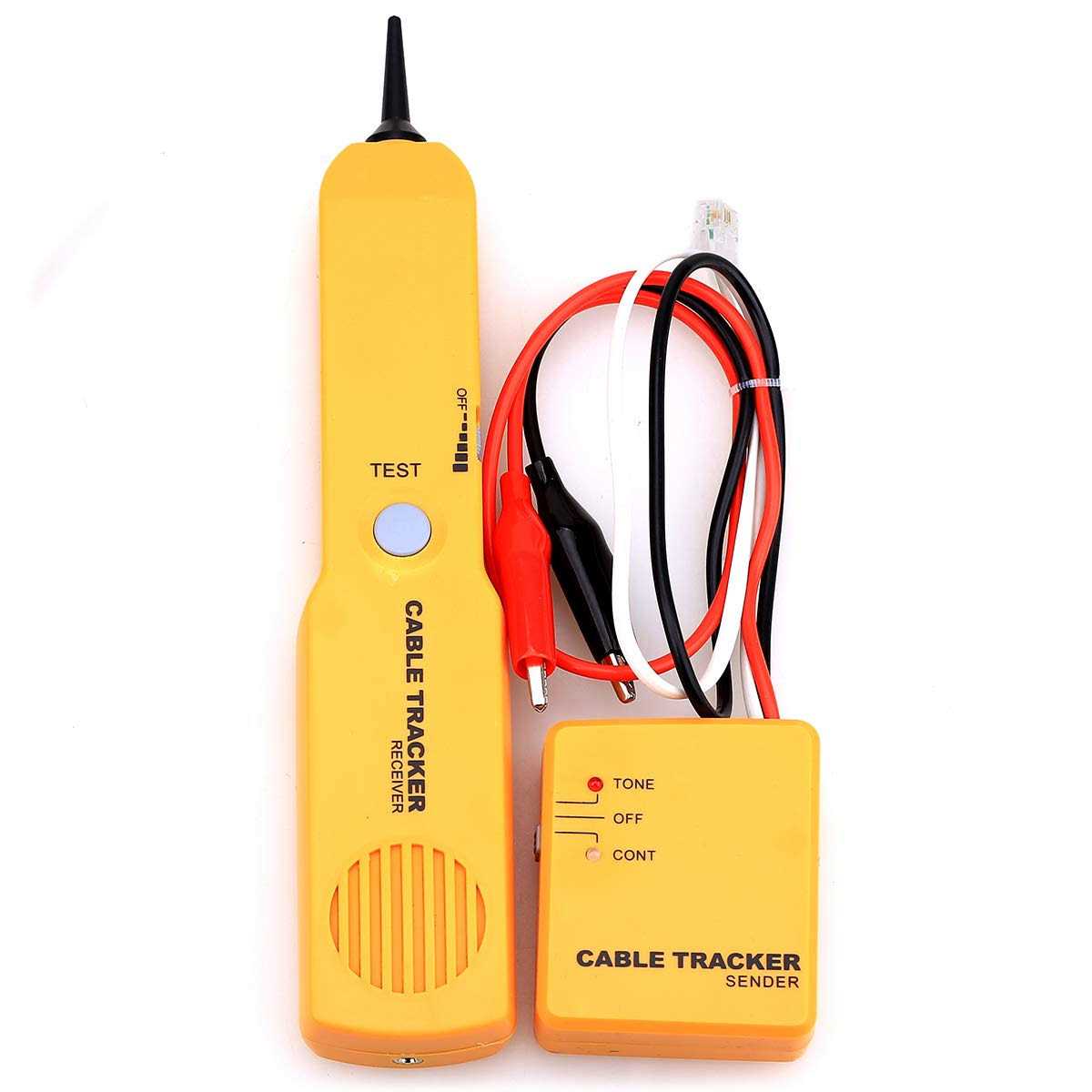 Cruiser Cable Finder Tone Generator Probe Tracer Wire Tracker Cable Circuit Tester Features Alligator Clips RJ11 Plug Finding Tool - Cheap Fitting