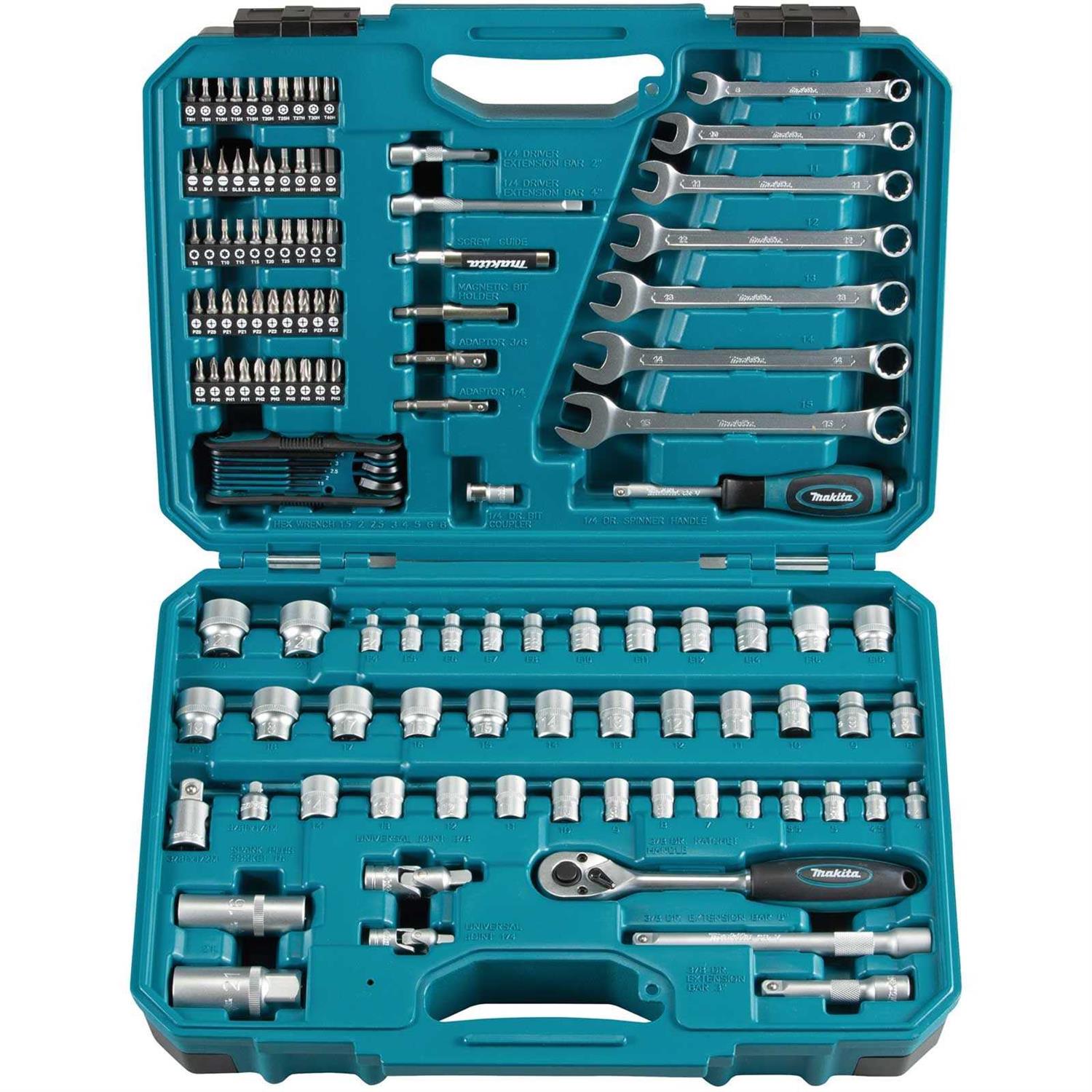 Makita E-06616 120 piece maintenance set - Cheap Fitting