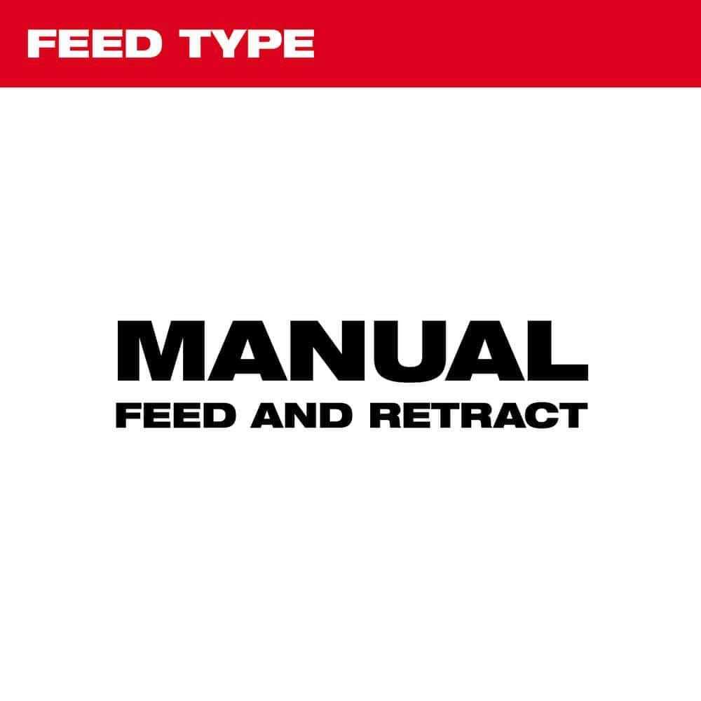 Milwaukee M12 12V Lithium-Ion Cordless Auger Snake Drain Cleaning Kit M12 - Cheap Fitting