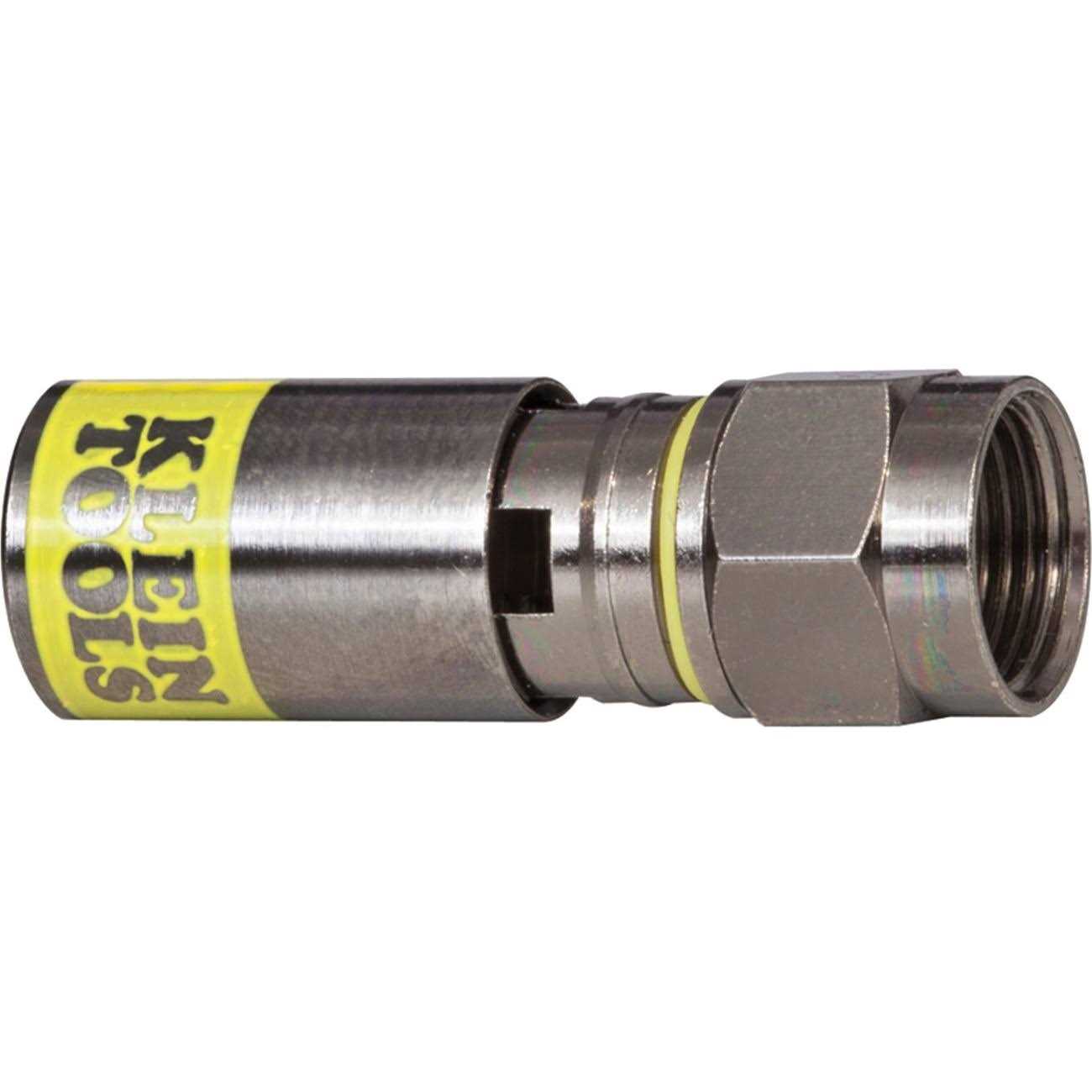 Klein Tools VDV812-612 Universal F Compression Connector - Cheap Fitting