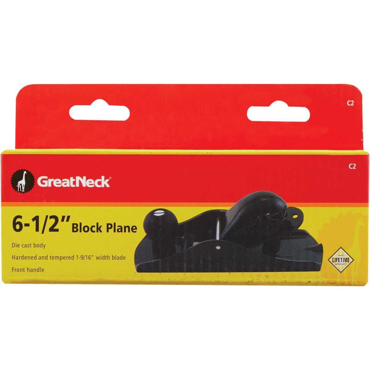 Great Neck Block Plane - Cheap Fitting