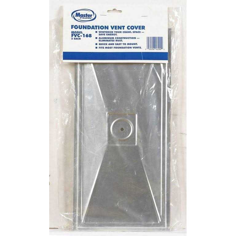Master Flow Foundation Vent Cover - Cheap Fitting