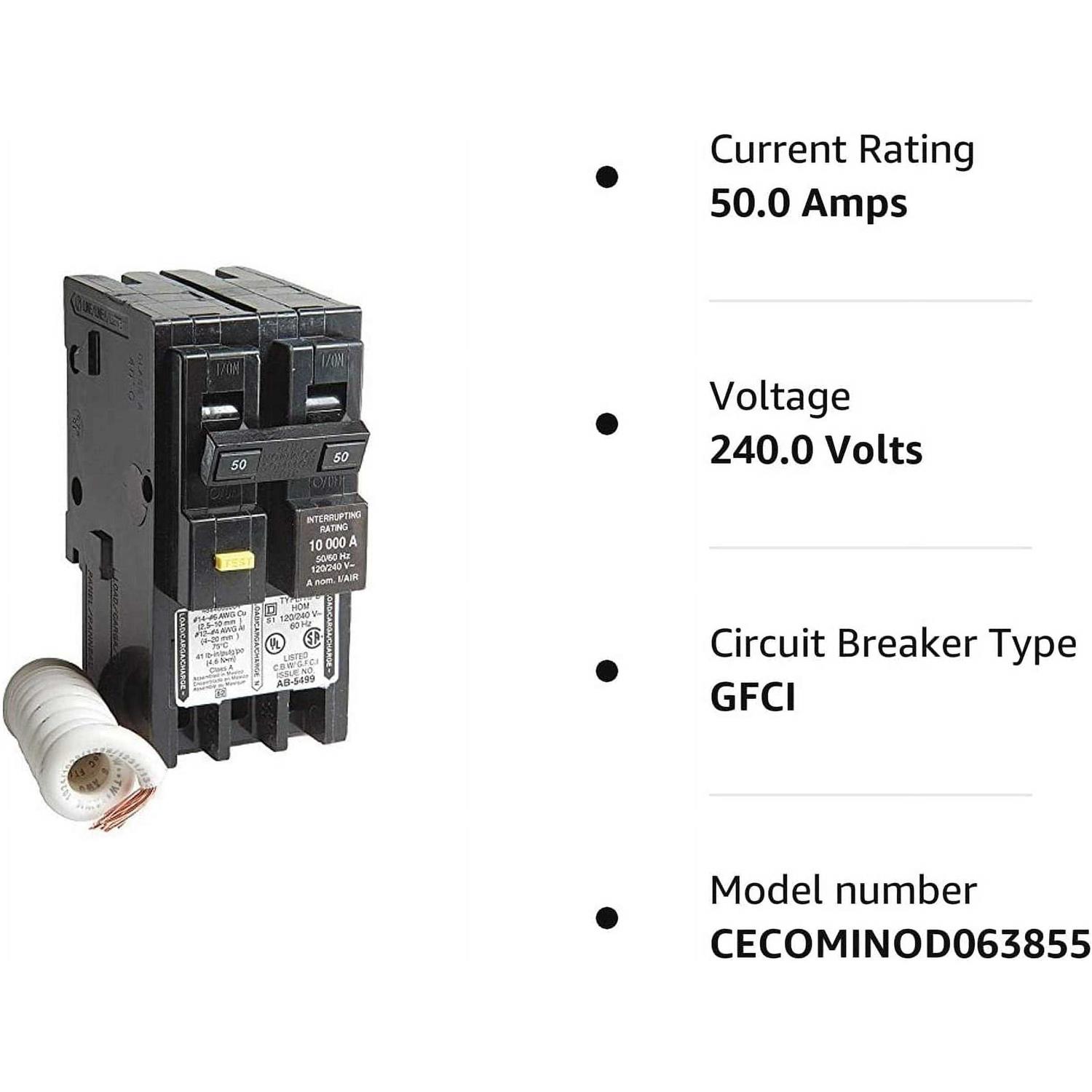 Square D Ground Fault Circuit Breaker - Cheap Fitting