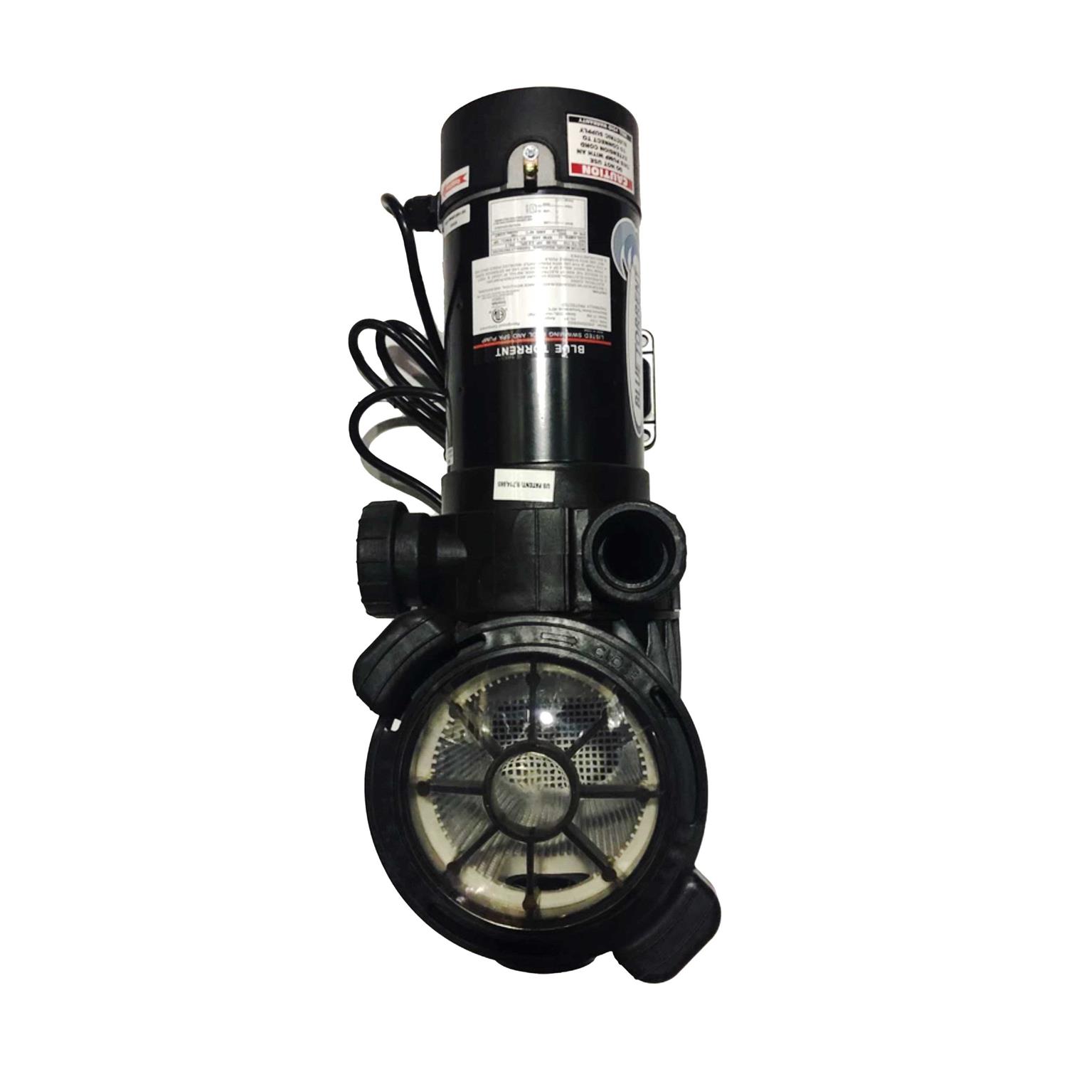 Blue Torrent NWS15DNSBGU 1.5hp Hurricane 1 Speed Dual Port Pool Replacement Pump - Cheap Fitting