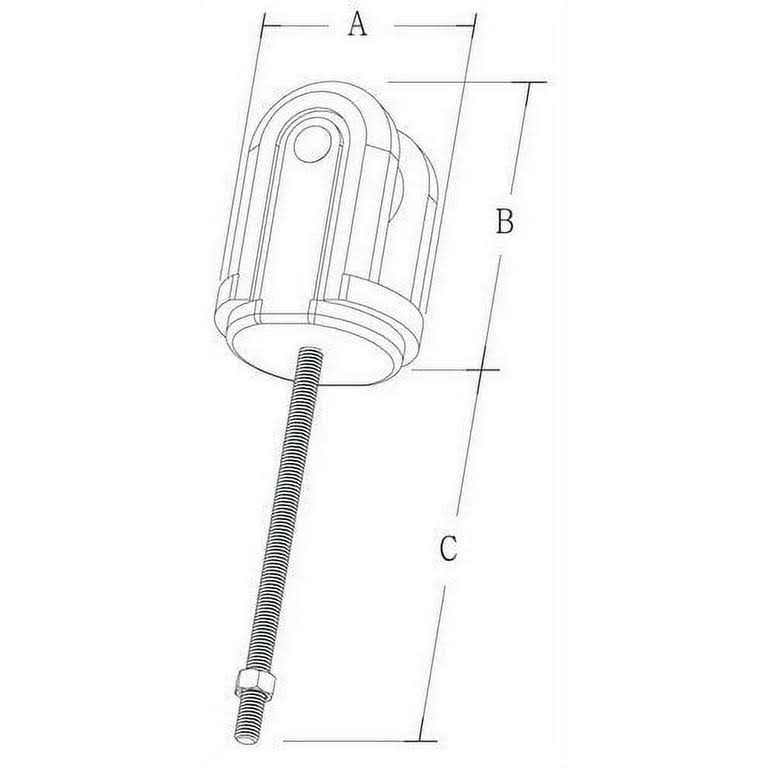Morris 21899 Service Entrance Insulator Wire Holder - Cheap Fitting
