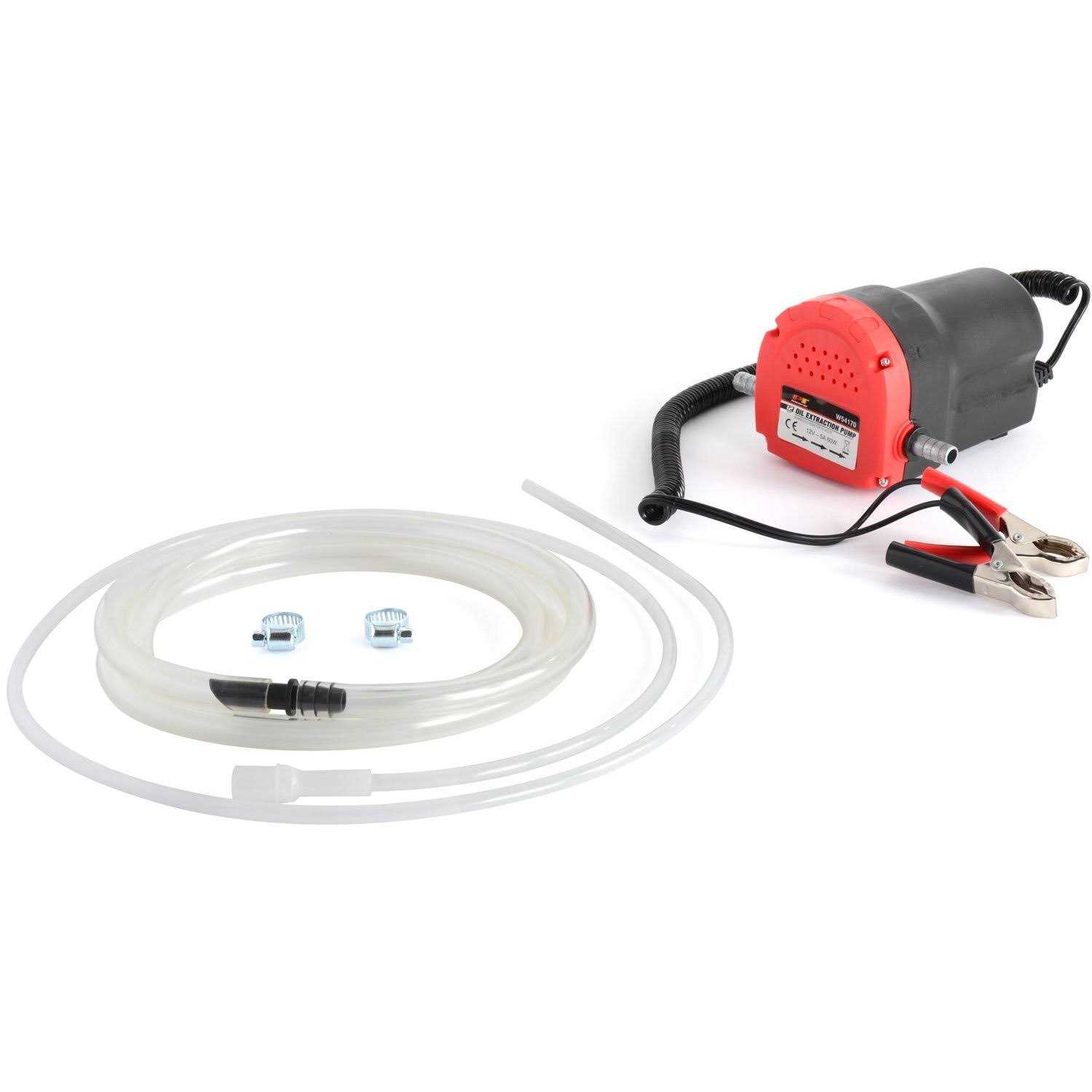 Jegs W54170 12V Oil Extraction Pump 3 qt/min - Cheap Fitting