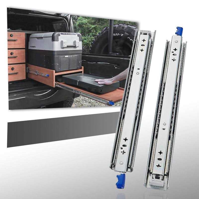 Heavy Duty Drawer Slide With Lock - Cheap Fitting