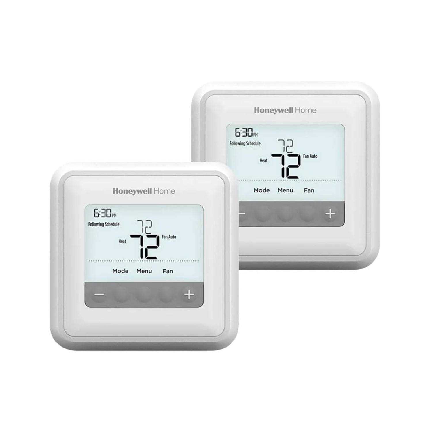 Honeywell T4 PRO 5-Day to 2-Day Programmable Thermostat 1/Heat 1/Cool - Cheap Fitting