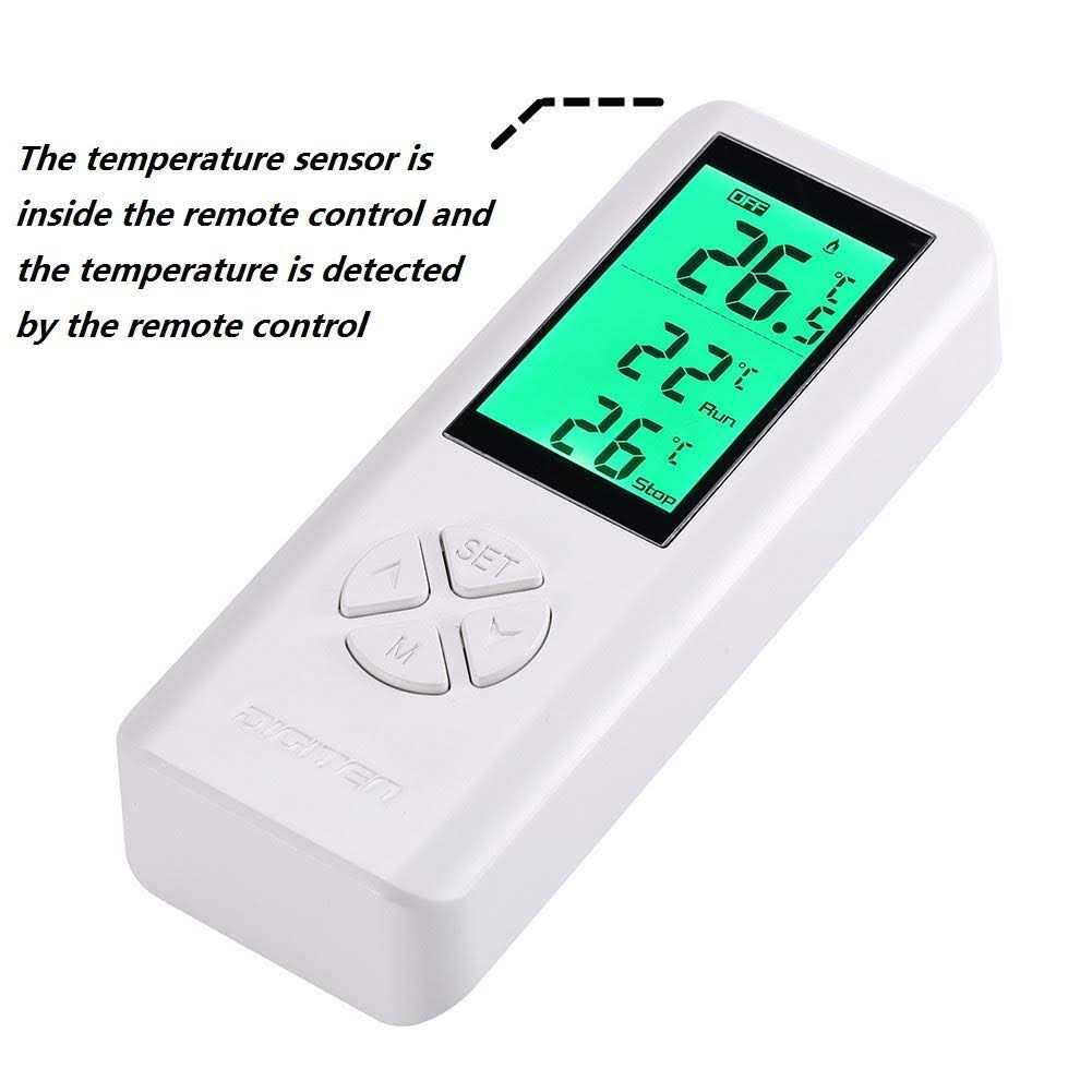 DIGITEN Wireless Temperature Controlled Outlet Digital Plug in Thermostat Outlet with Remote Control Built in Temp Sensor Heating & Cooling for A/c - Cheap Fitting