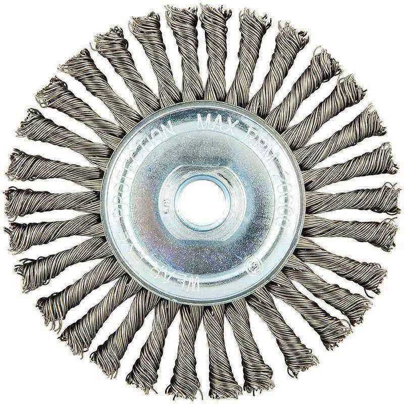 Qty 4 Norton Wheel Brush 4-1/2 Wheel Dia 66252839111 - Cheap Fitting