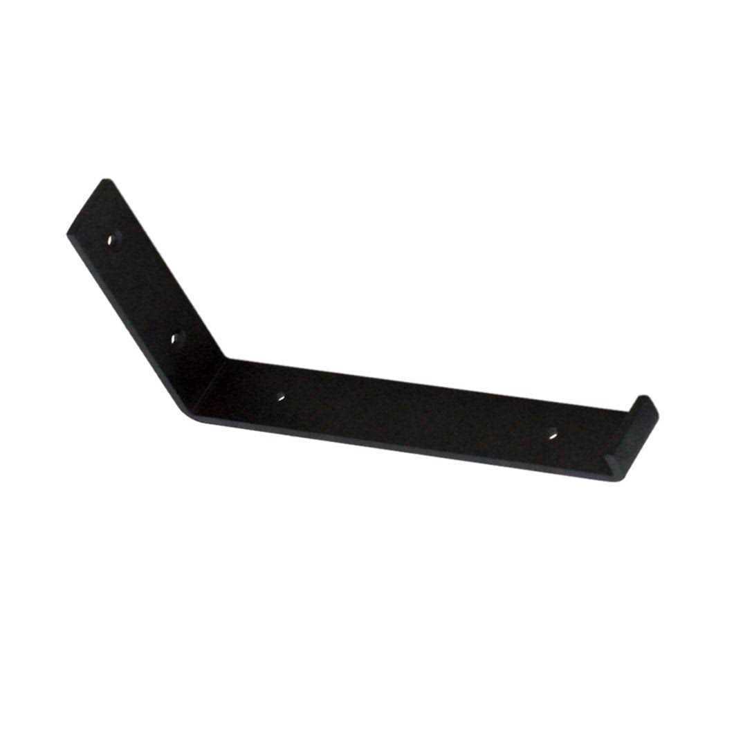 allen + roth Heavy Duty Shelf Bracket Black 46306PKXLG - Cheap Fitting