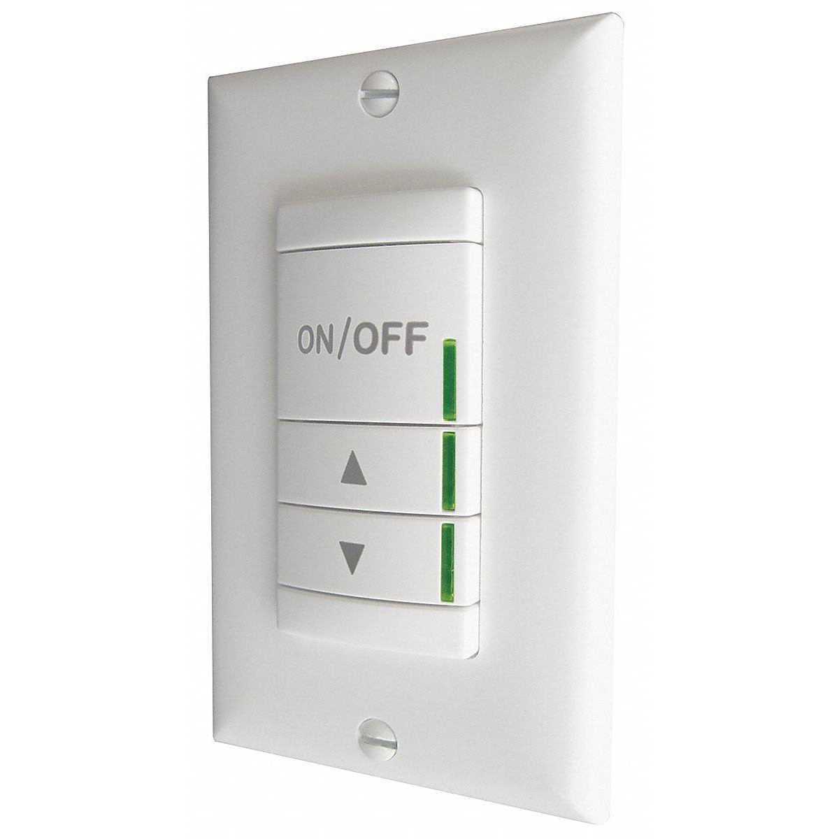 nLight NPODM-DX-WH Single-Channel Wallpod Switch NPODM DX WH - Cheap Fitting