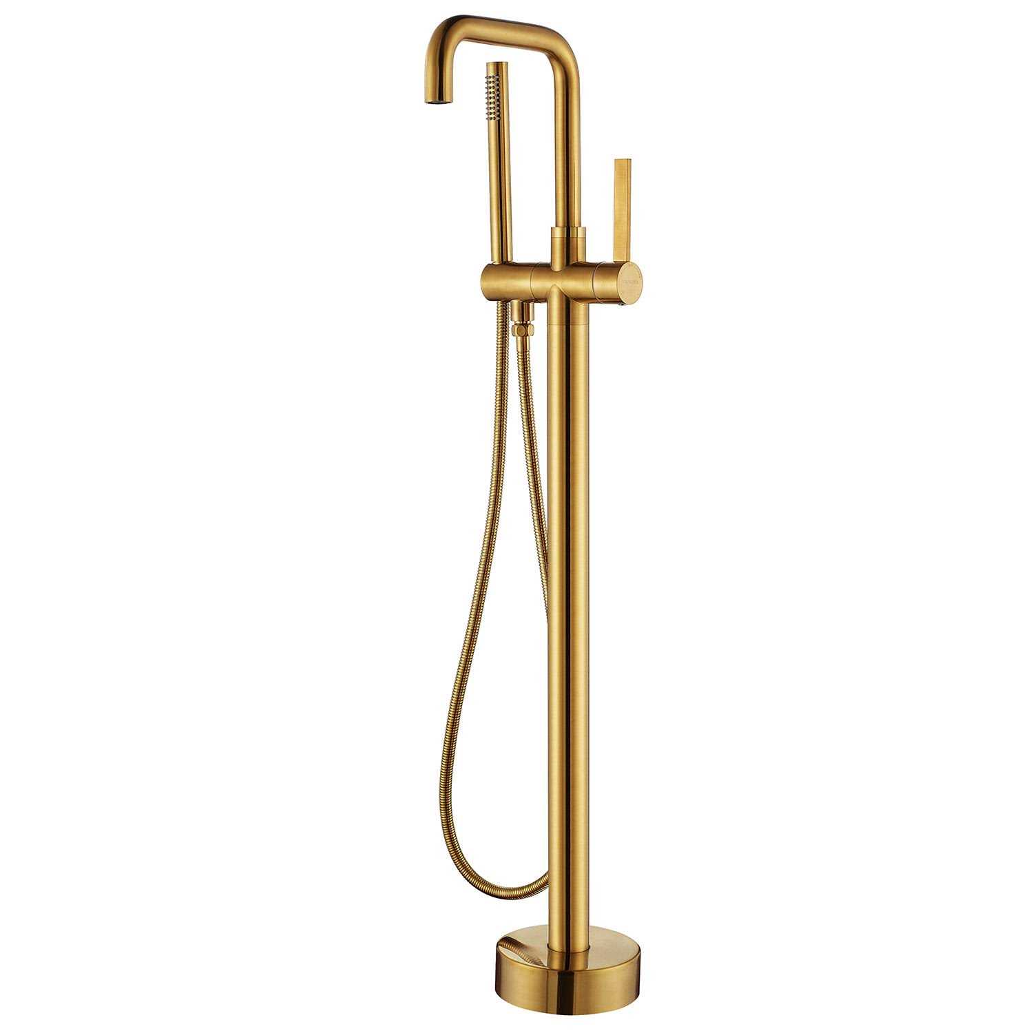 Vinnova Delara Freestanding Chrome Tub Faucet with Hand Shower 109215-BTF-BG - Cheap Fitting