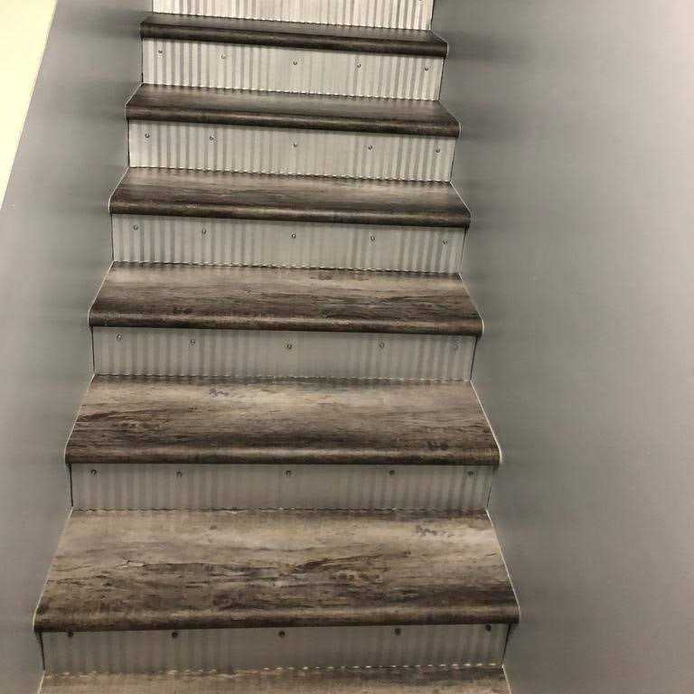 Dakota Tin Corrugated Garden Edging - Cheap Fitting