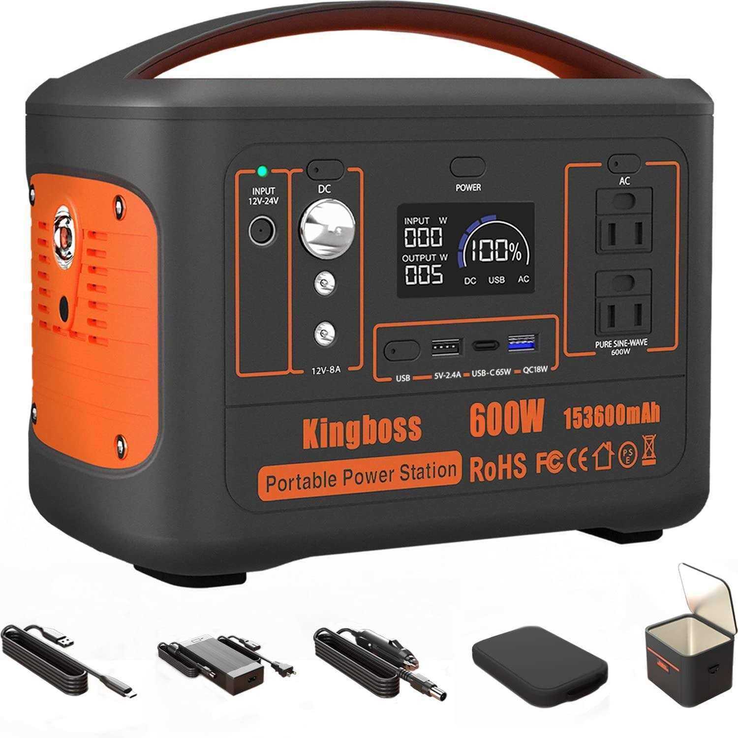 Kingboss Portable Power Station 600W - Cheap Fitting
