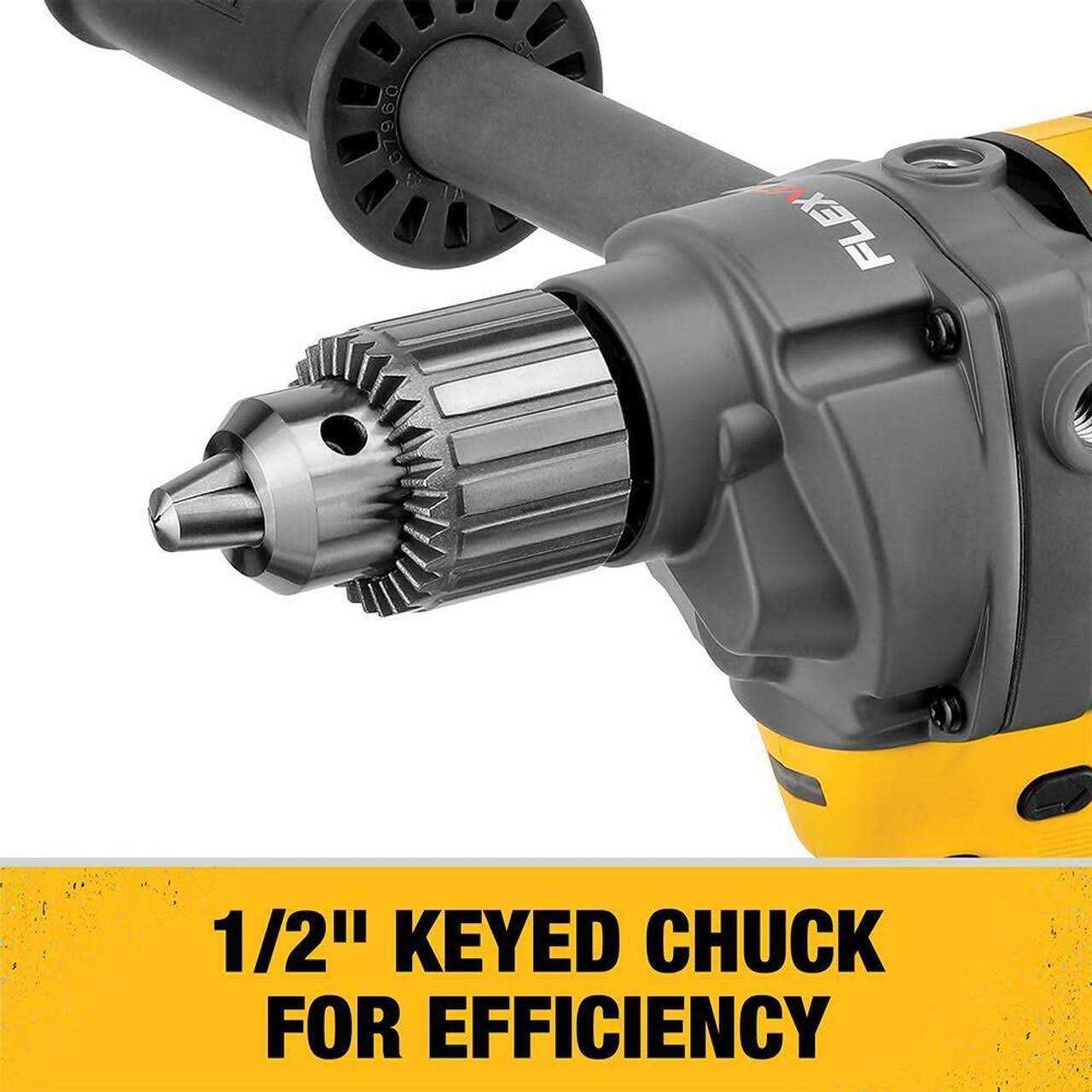 Dewalt DCD130T1 60V MAX Mixer/Drill E-Clutch Kit - Cheap Fitting