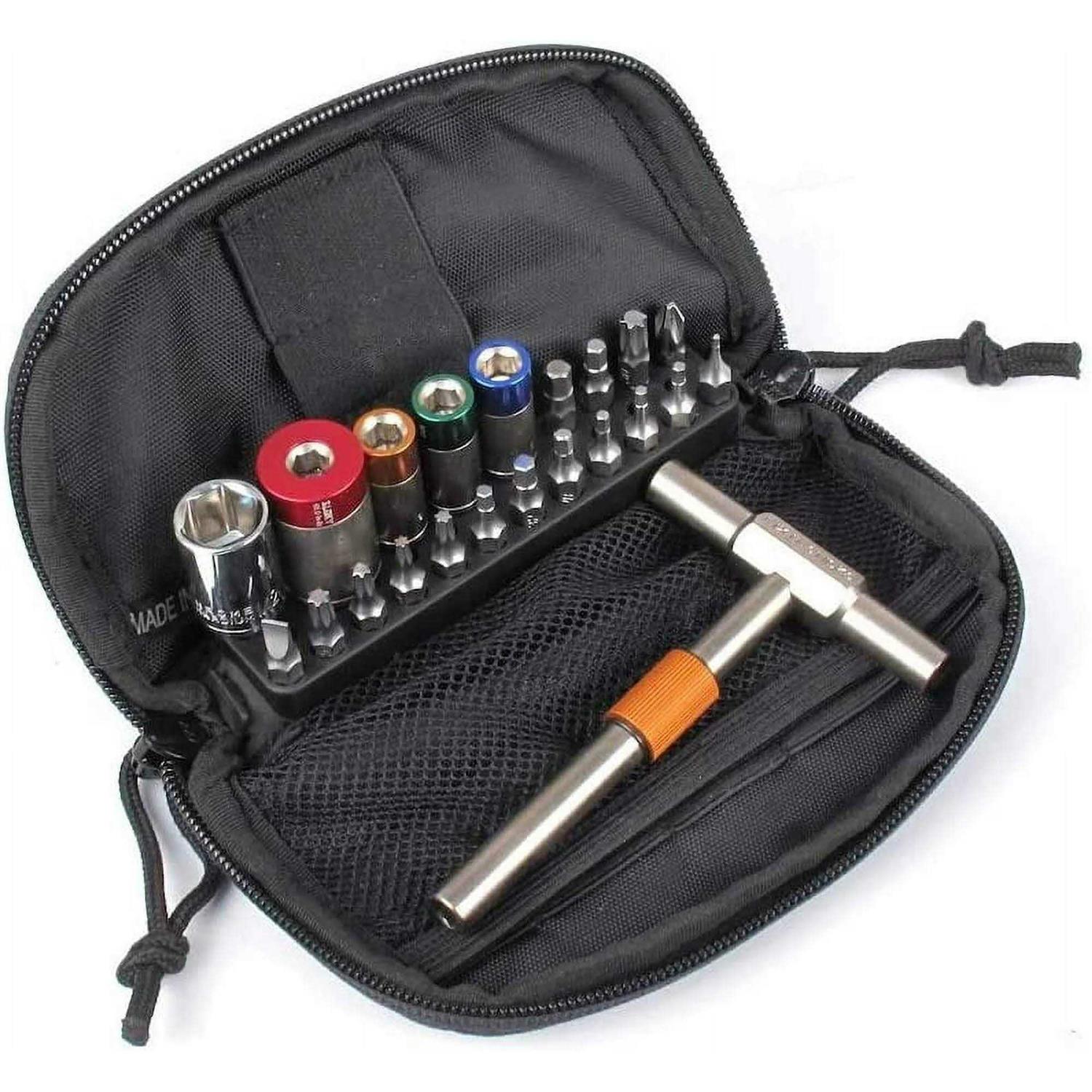 Fix It Sticks Four Miniature Torque Limiter Kit with T-Way Wrench and Deluxe Case - Cheap Fitting