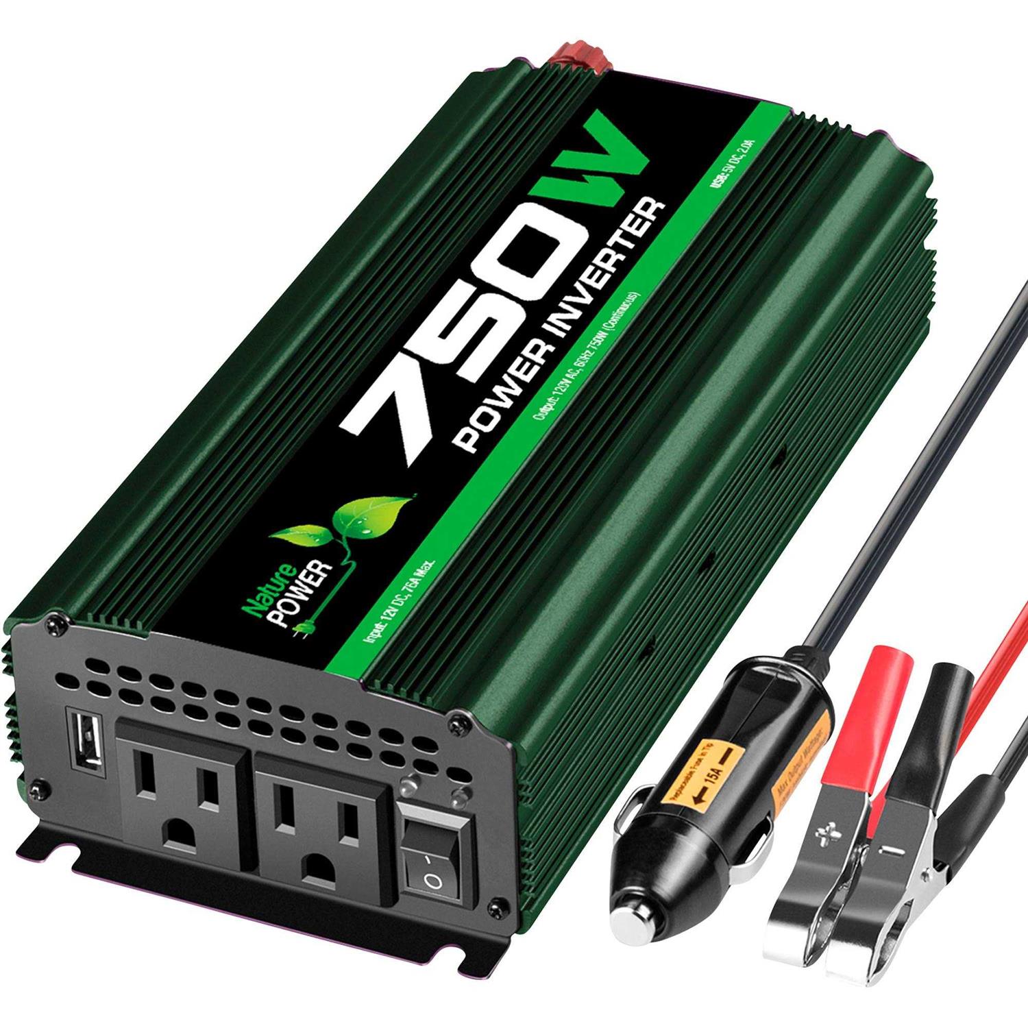 Nature Power 750 Watt Power Inverter - Cheap Fitting