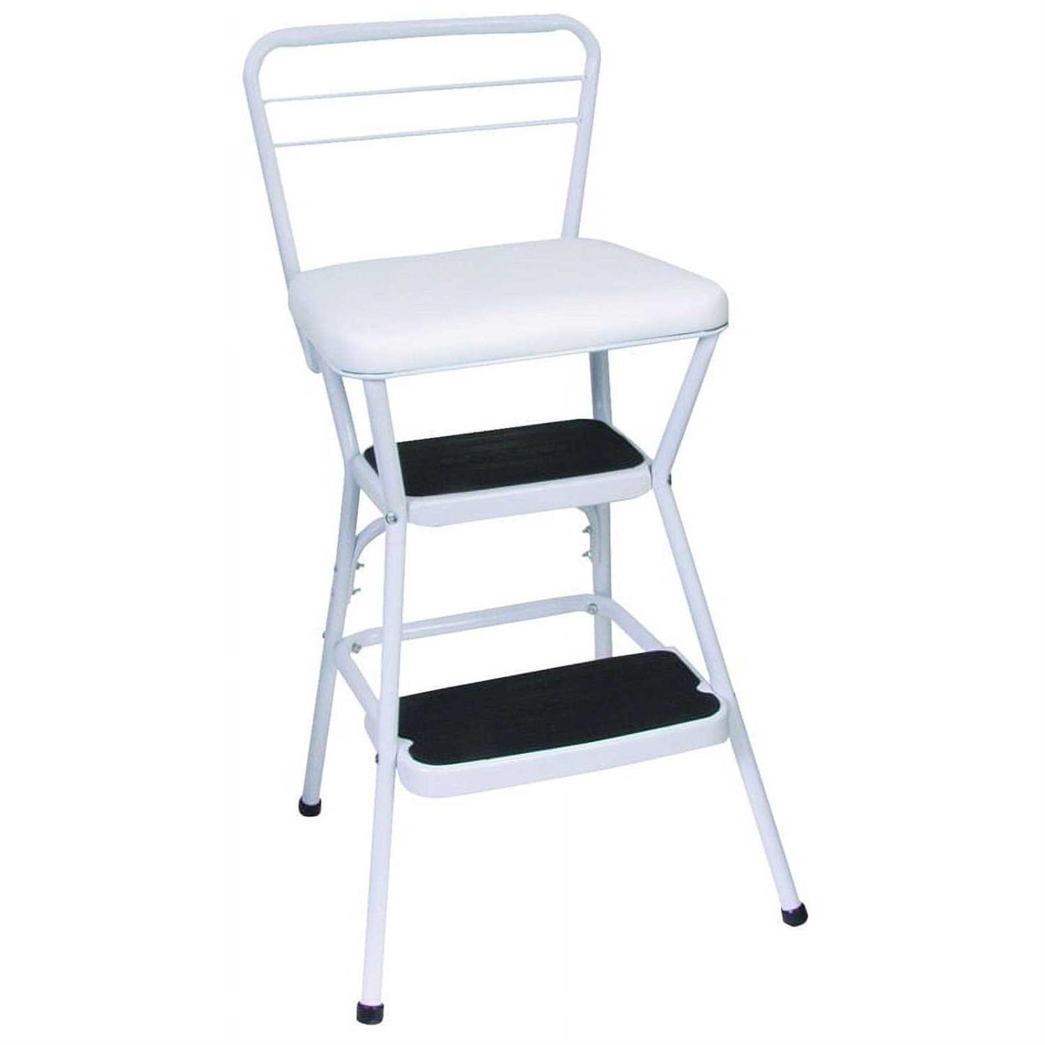 Cosco Retro Counter Chair/Step Stool with Lift-up Seat - Cheap Fitting