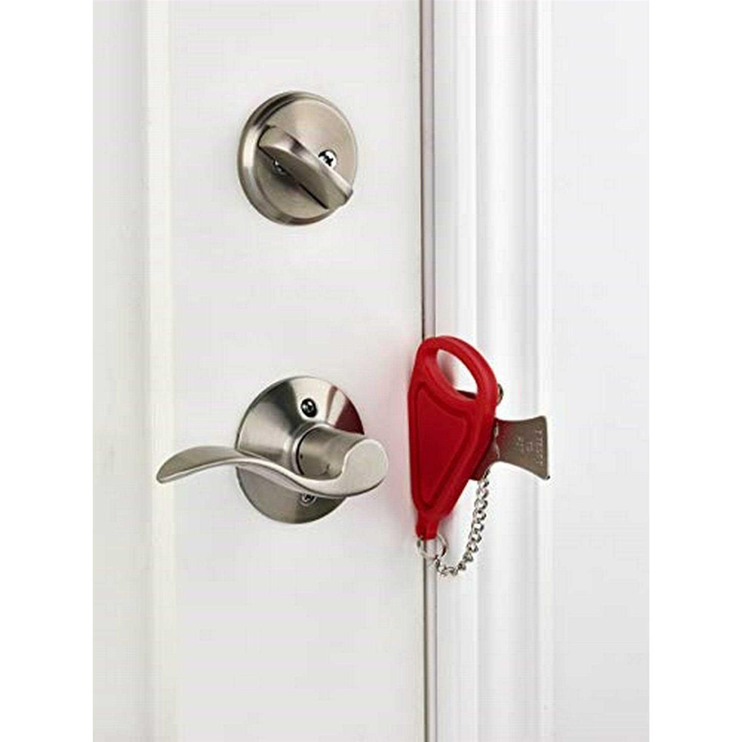 Addalock The Original Portable Door Lock by Rishon Enterprises Inc. For Home Security - Cheap Fitting