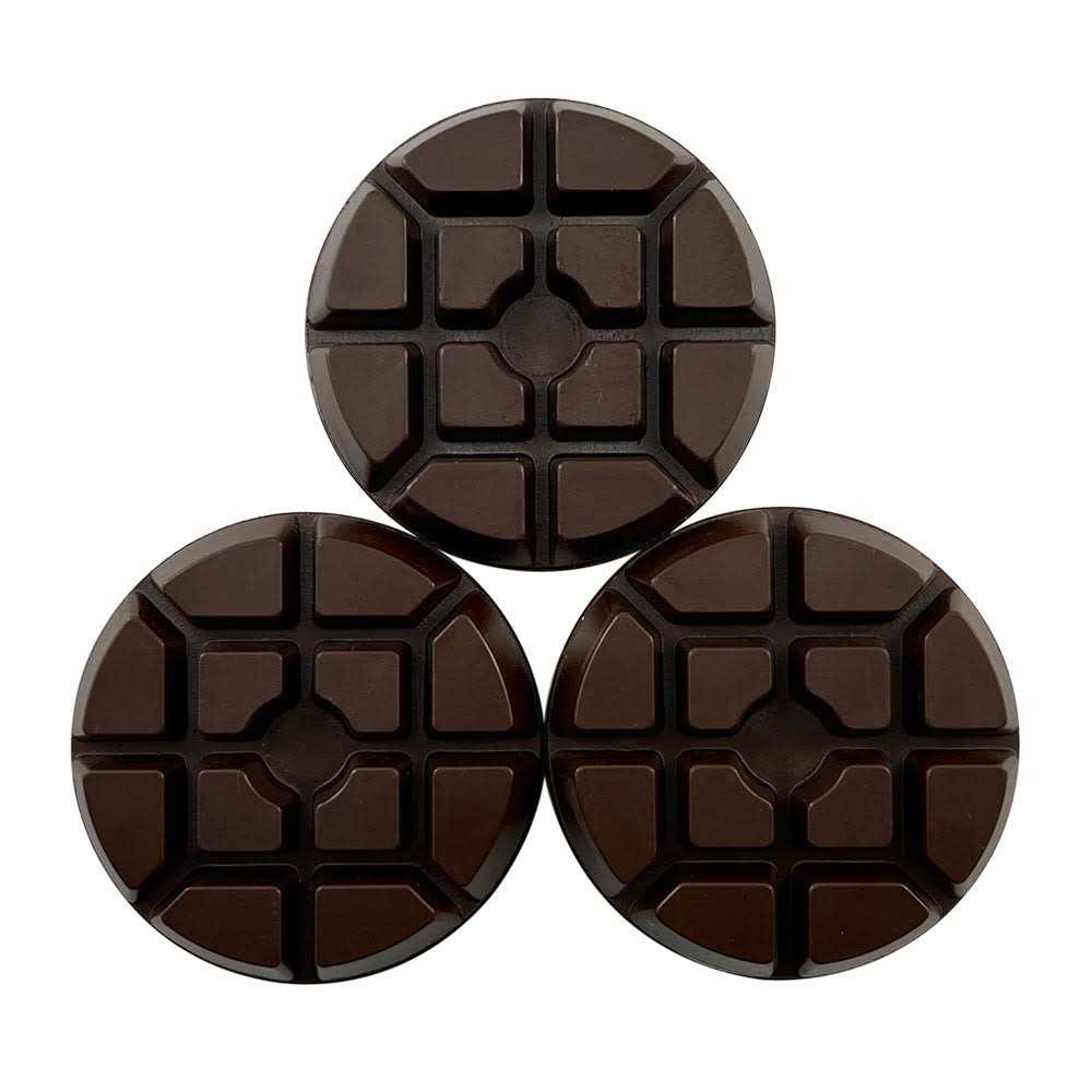 400 Grit Resin Diamond Polishing Pads 3 Diameter with Velcro backing for Concrete Terrazzo Marble Polishing - Cheap Fitting