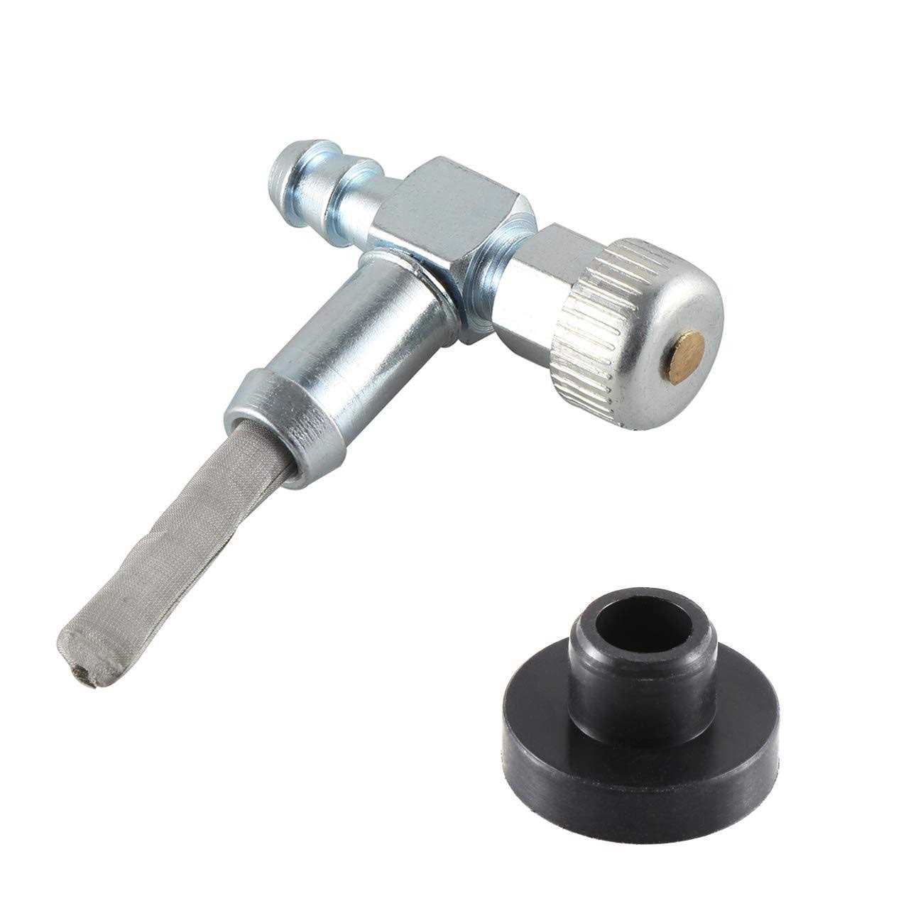 Aksgkgq Fuel Gas Tank Grommet & Shut Off Valve Fit Coleman Craftsman Generator - Cheap Fitting