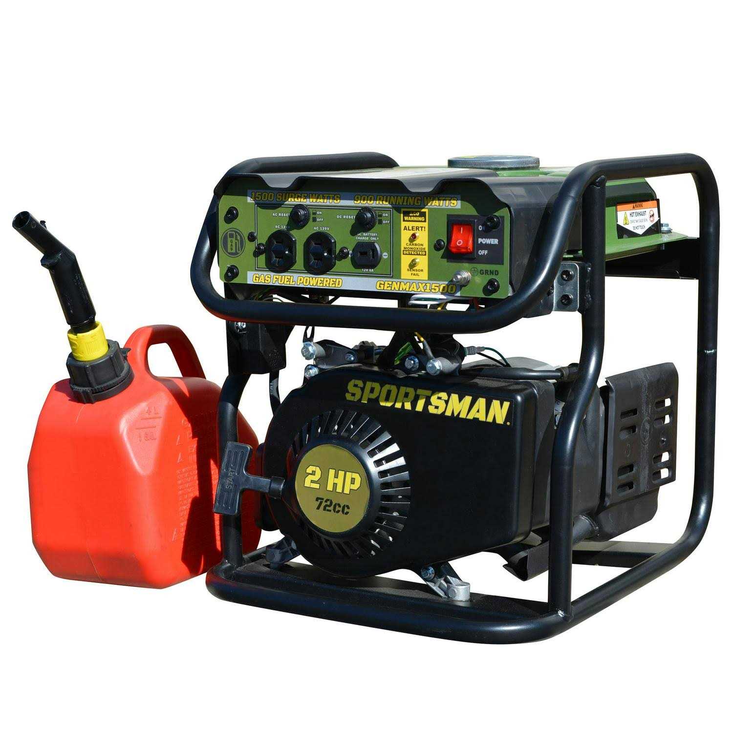 Sportsman 1500 watt Surge Portable Gasoline Generator GENMAX1500 - Cheap Fitting