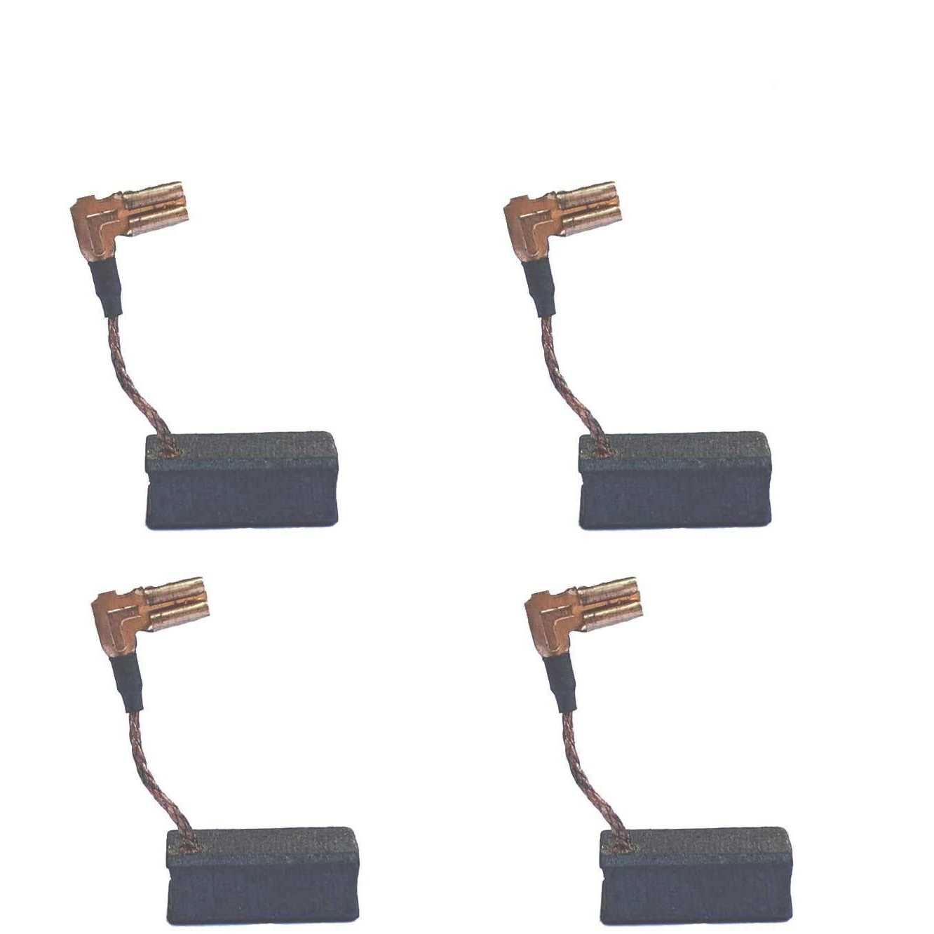 UFelice 4 Pcs Carbon Motor Brush Compatible with Dewalt DWE4120 / DWE4011,Dewalt N097696 Grinder Motor Replacement Part - Cheap Fitting