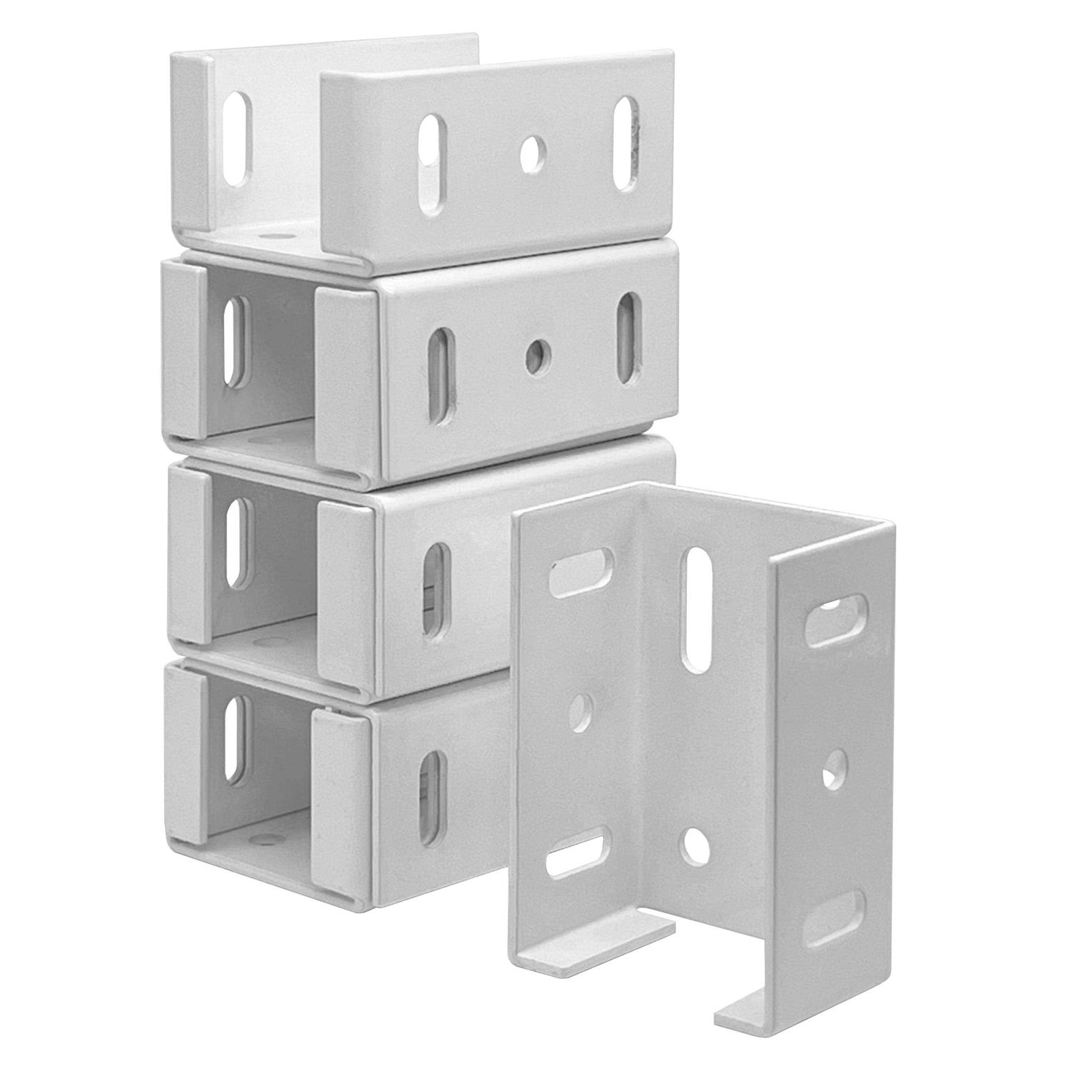 Ohiy Aluminum Fence Bracket Heavy Duty Rail Brackets for Vinyl Fencing - Cheap Fitting