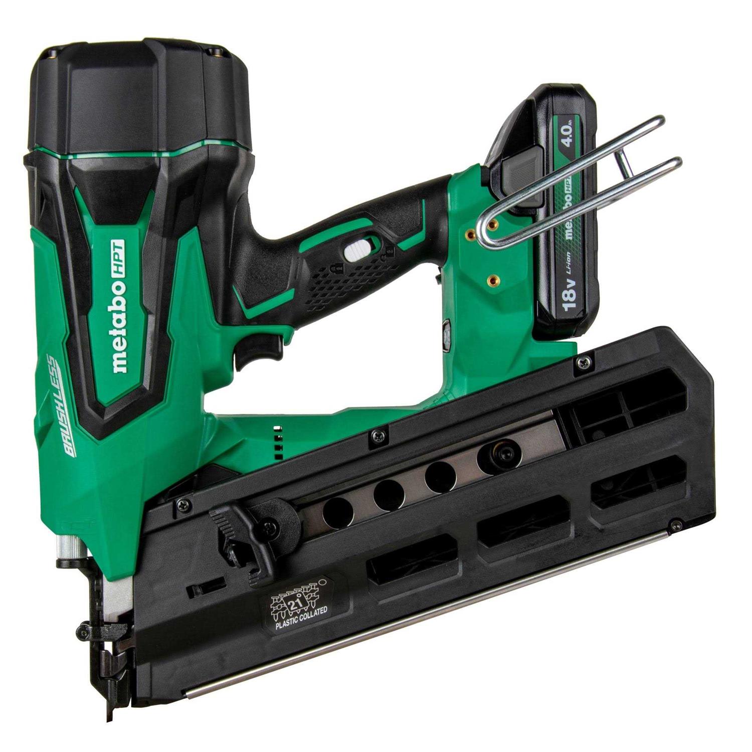 Metabo HPT 3.5-in 21-Degree Cordless Framing Nailer NR1890DRSTM - Cheap Fitting