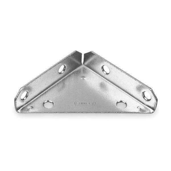 ZORO SELECT Heavy Duty Corner Brace 1WDD2 - Cheap Fitting