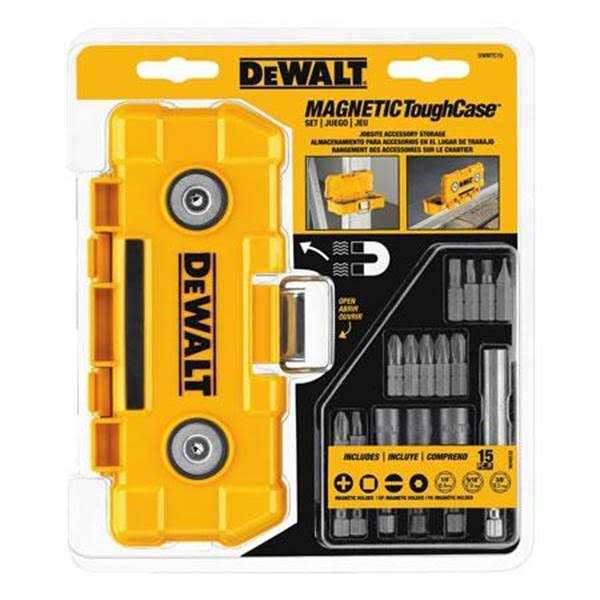 Dewalt DWMTC15 Magnetic Tough Case Set - Cheap Fitting