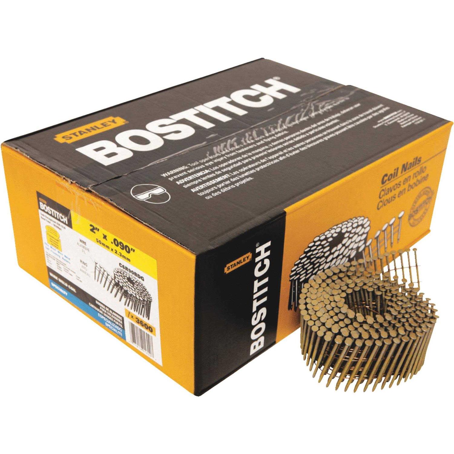 Bostitch C6R90BDG Coil Siding Nails - Cheap Fitting