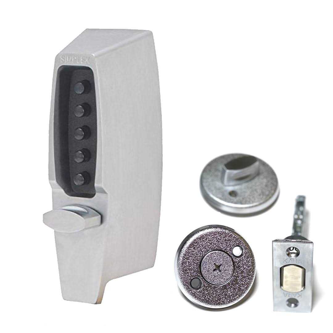 Kaba 710826D Pushbutton Deadbolt - Cheap Fitting