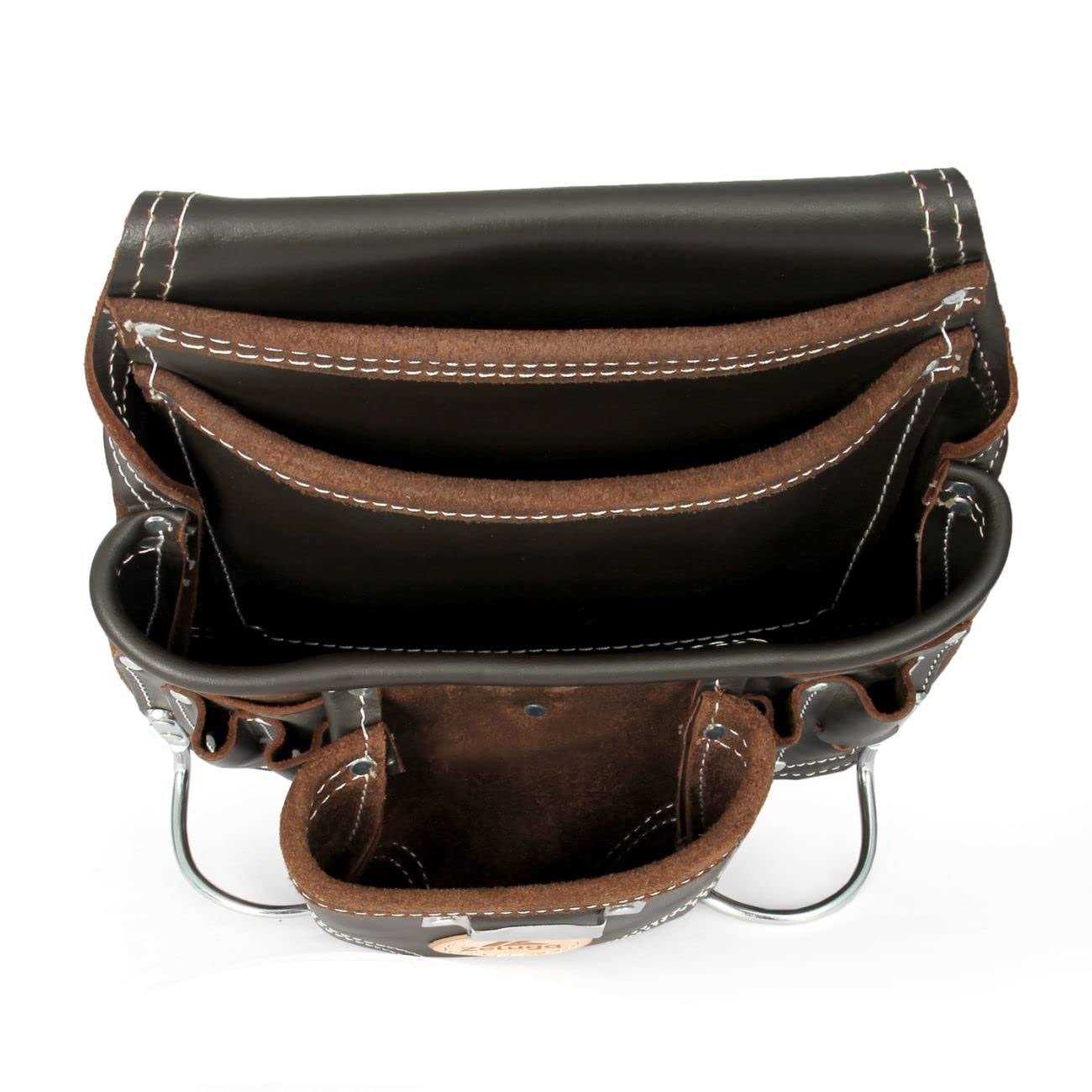 Zeluga ZL111TB 10 Pocket Rigger Heavy Duty Leather Tool Bag - Cheap Fitting