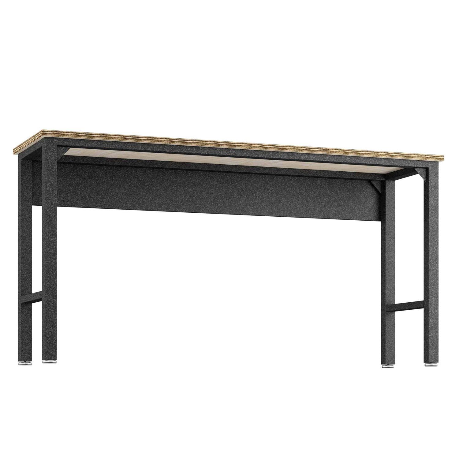 Manhattan Comfort, Fortress Wood Steel Garage Table - Cheap Fitting
