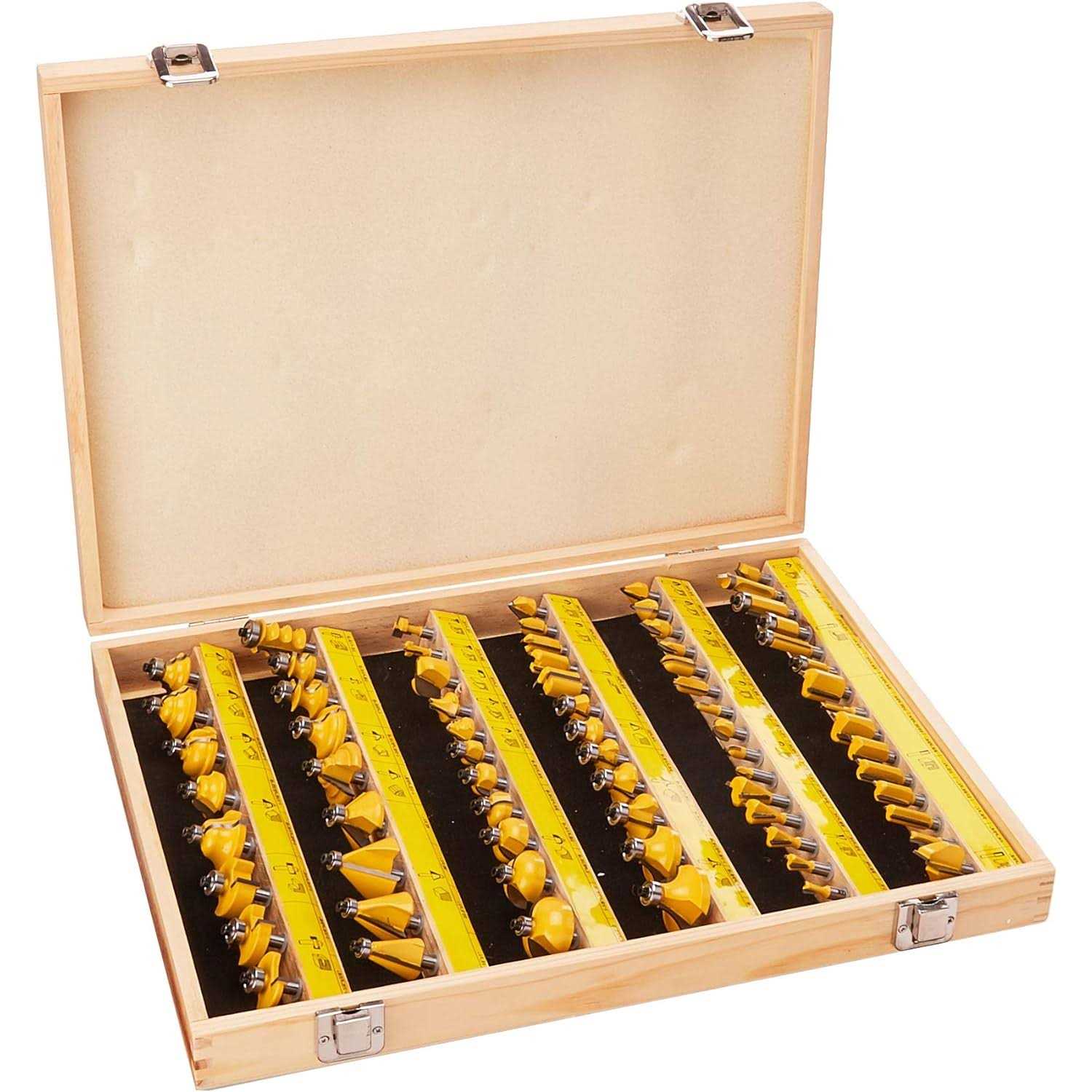 Yonico 70 Bit Router Bit Set - Cheap Fitting