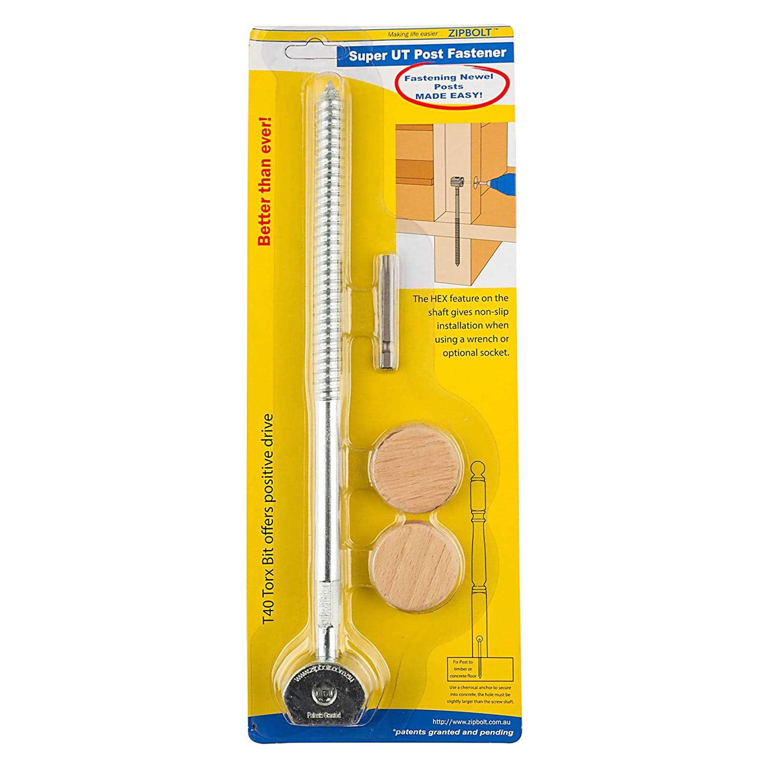 Zipbolt Super UT 14.110 Staircase Newel Post Fastener - Cheap Fitting