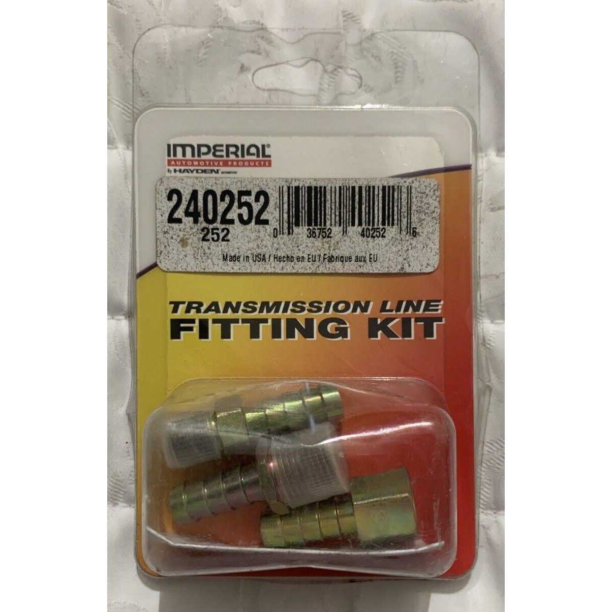 Imperial Transmission Line Fitting Kit 240252 - Cheap Fitting