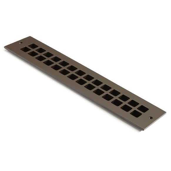 Reggio Register G416-AH Square Series 14 x 2¼ Grille with Mounting Holes - Cheap Fitting