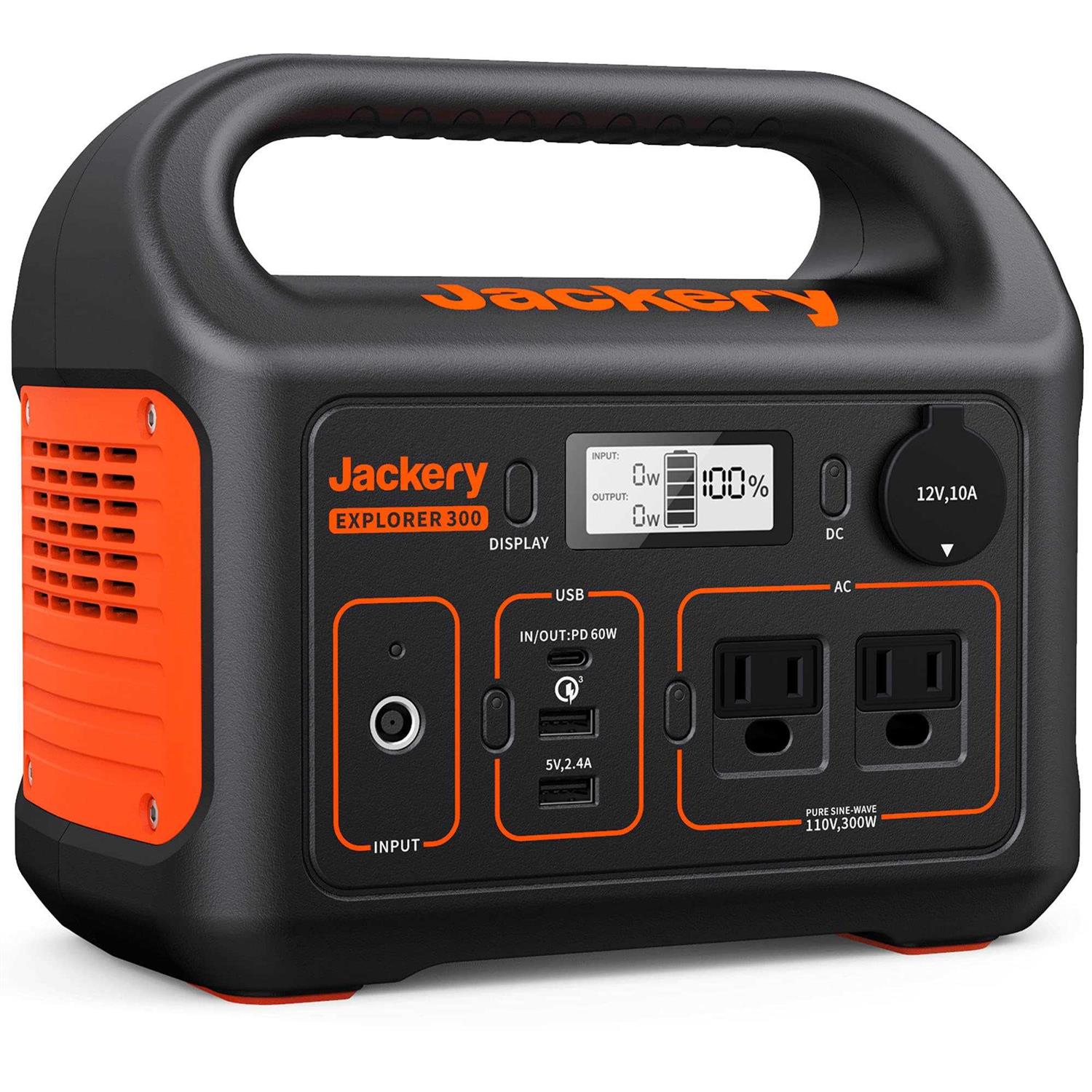 Jackery Portable Power Station Explorer 300 293Wh Backup Lithium Battery - Cheap Fitting