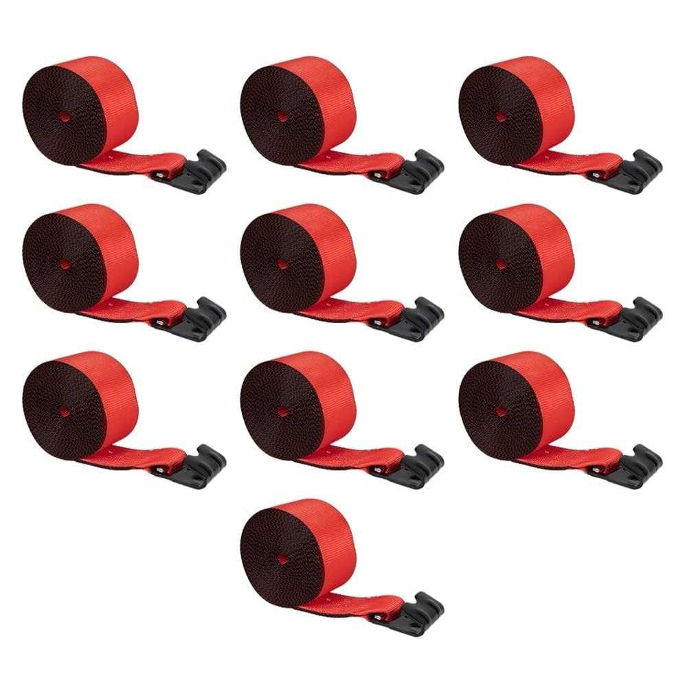 Mytee Products 4 Heavy Duty Winch Straps with Flat Hook Wll# 5400 LBS - Cheap Fitting