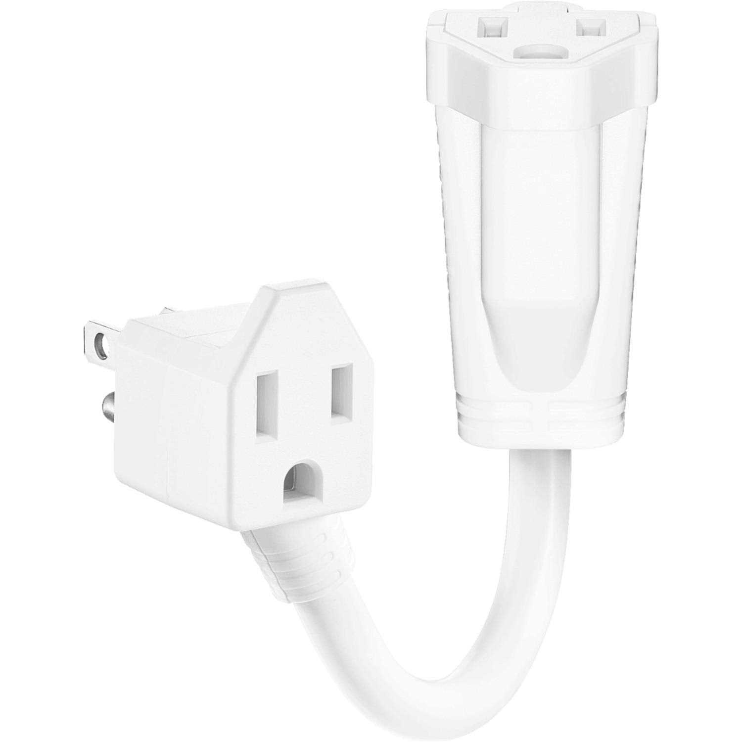 Insignia 2-Outlet White Plug Liberator - Cheap Fitting