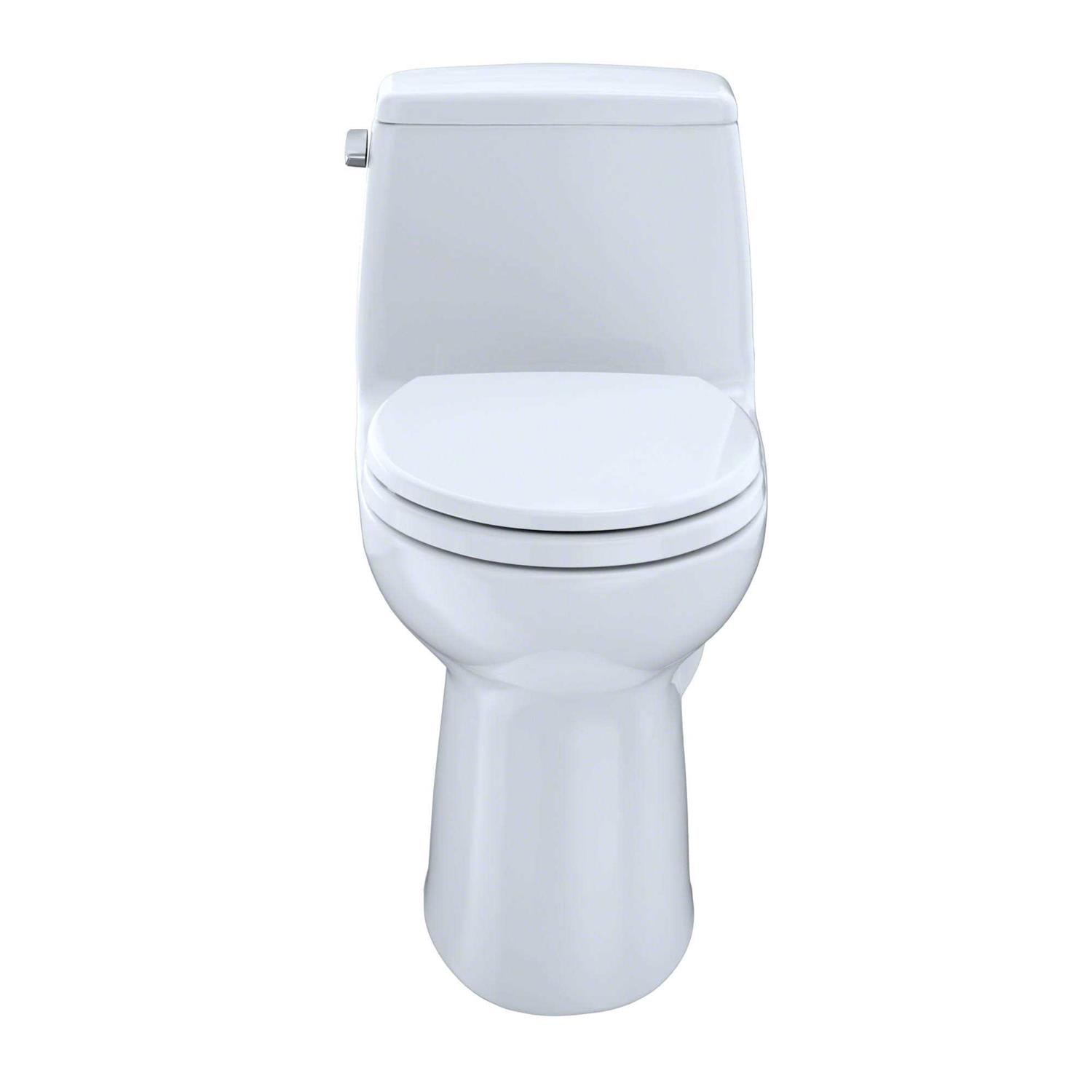 Toto Eco Ultramax One-Piece Elongated 1.28 GPF Toilet with Cefiontect MS854114EG#01 - Cheap Fitting