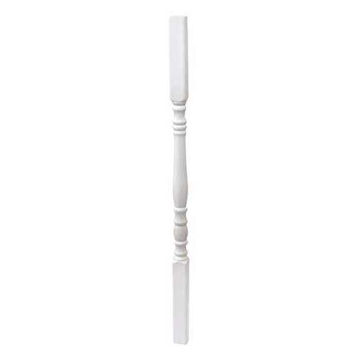 White Colonial Style Vinyl Railing Spindle - Cheap Fitting
