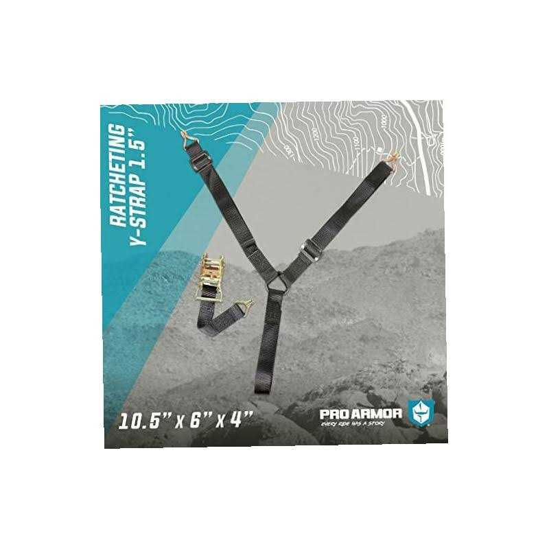 Pro Armor Ratcheting Y-Strap - Cheap Fitting