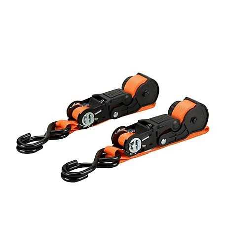 JobSmart 1 in. x 12 ft. Retractable Tie-Downs 1645602	JobSmart 1 in. x 12 ft. Retractable Tie-Downs 1645602 - Cheap Fitting