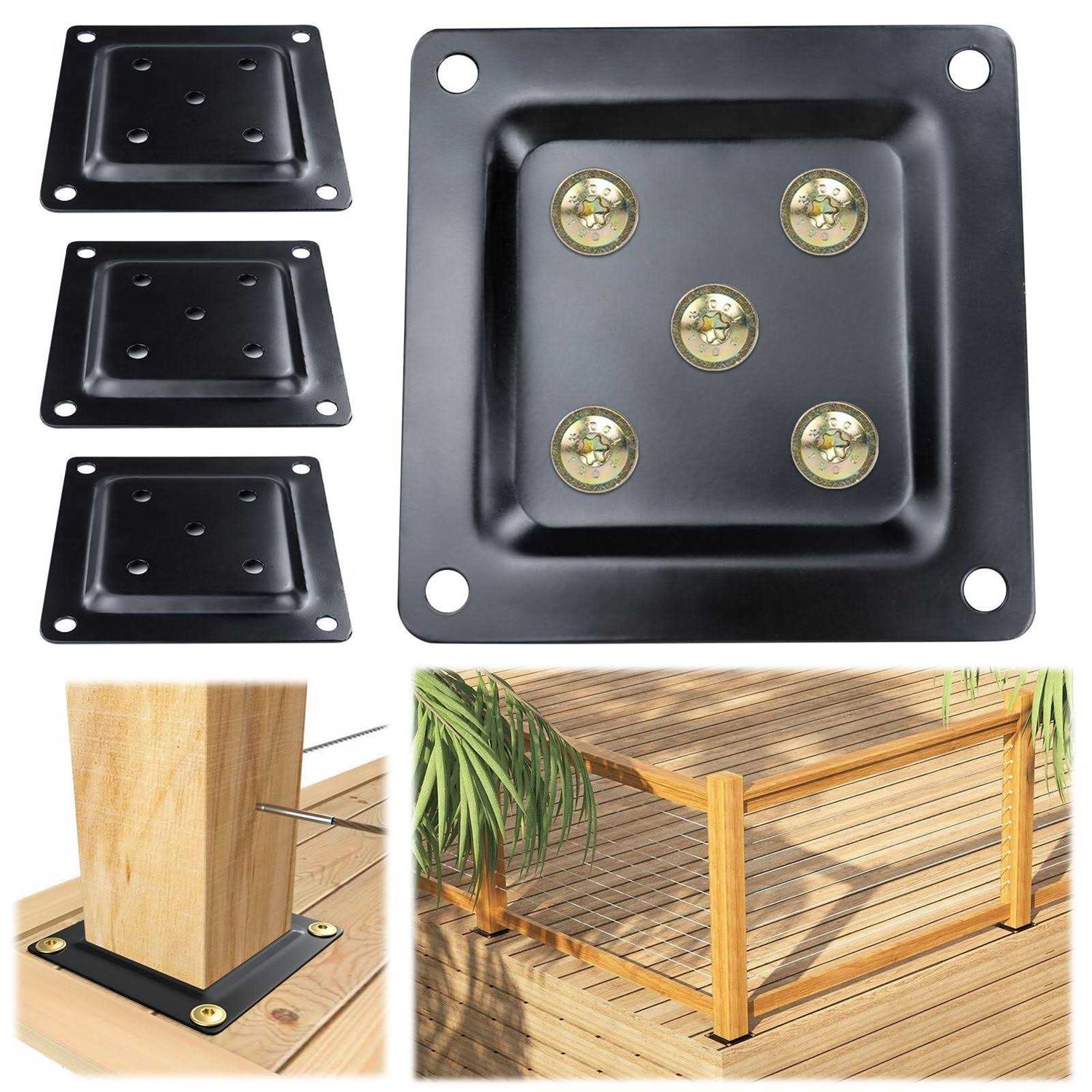 Muzata Deck Post Connector Brackets WT08 4 - Cheap Fitting