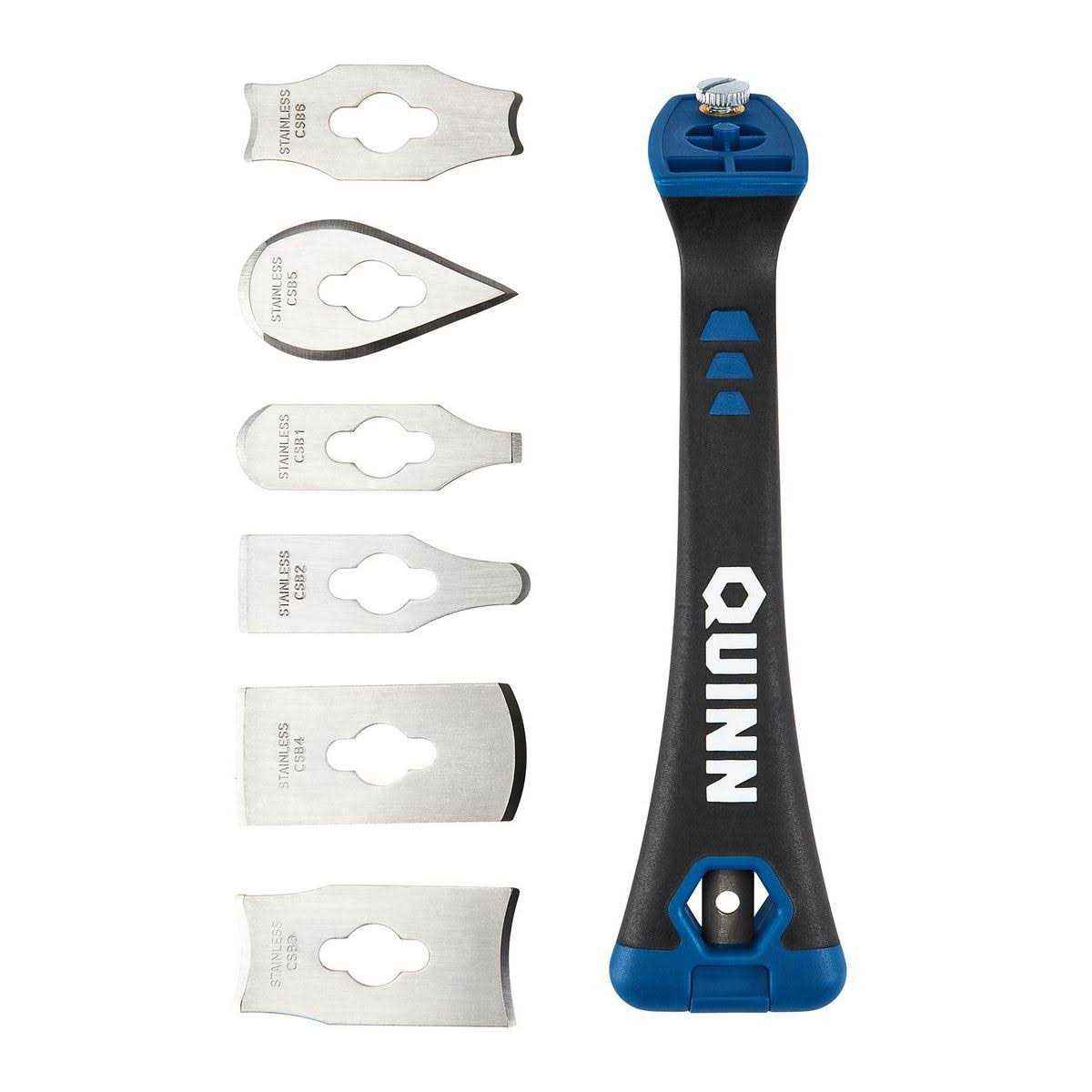 Quinn Contour Scraper with 6 Blades - Cheap Fitting