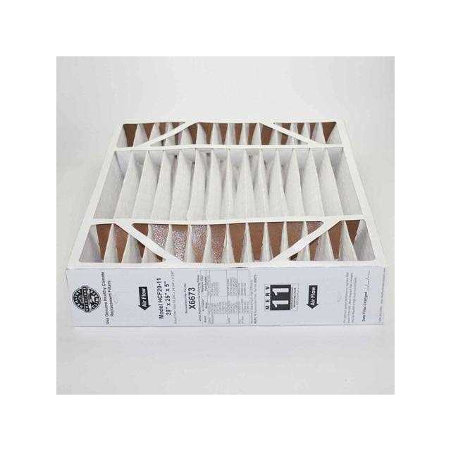 Lennox Healthy Climate 20x25x5 X6673 MERV 11 Filter - Cheap Fitting